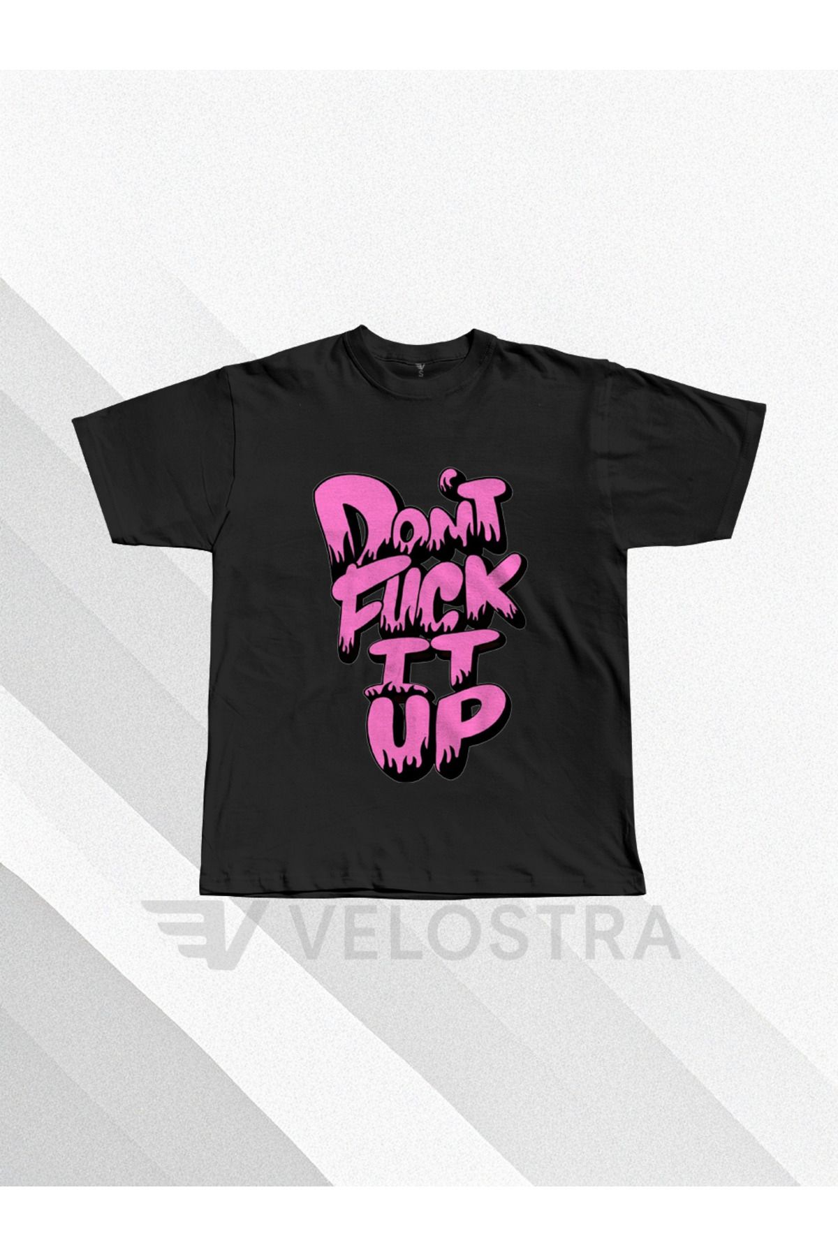 Velostra Unisex baskılı Oversize T-shirt