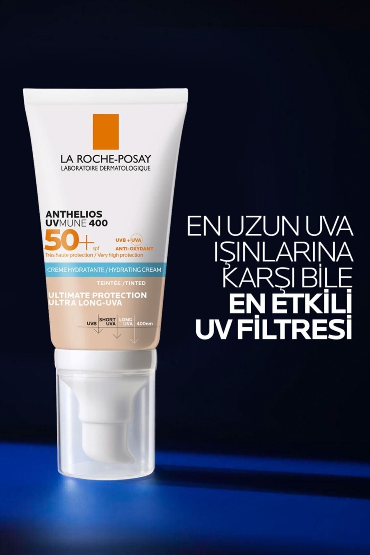 Seddar Collection Anthelios Uvmune 400 Tinted SPF50+ 50 ml 2 Adet