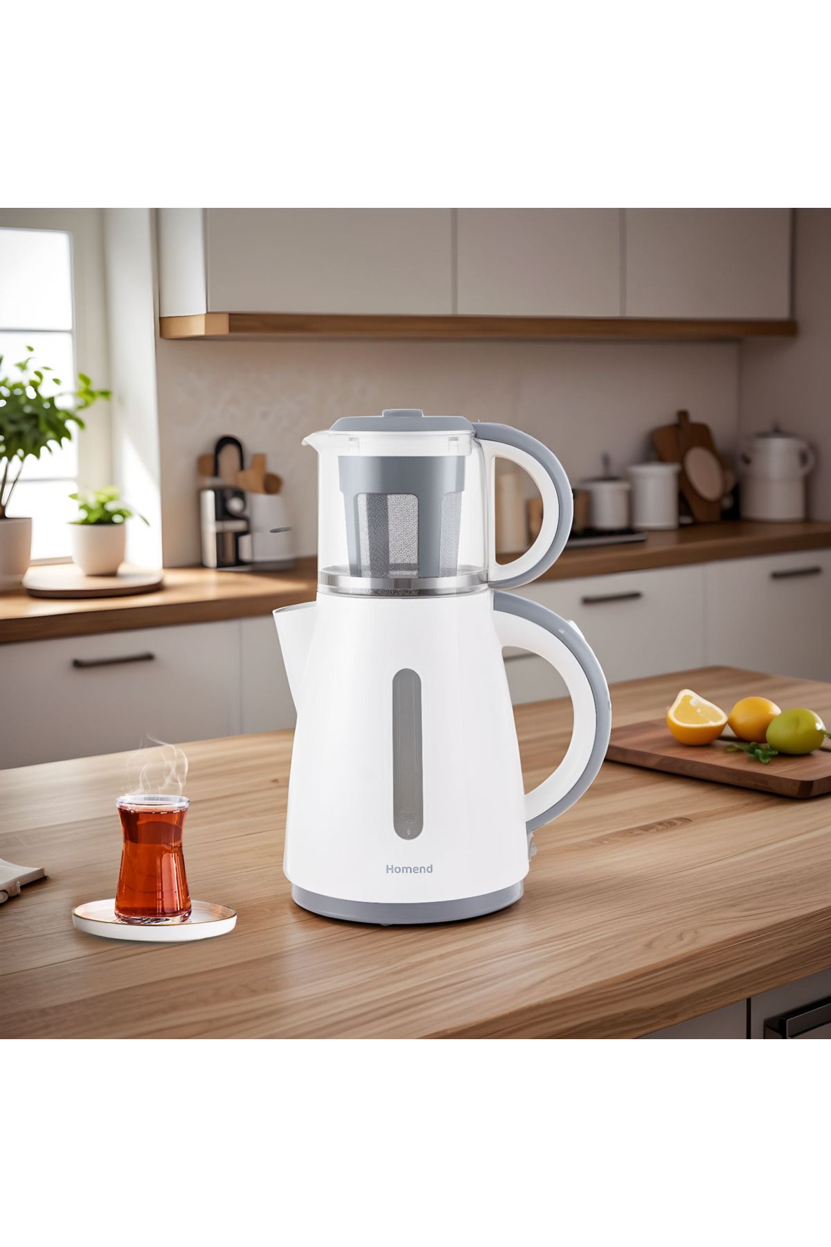 HOMENS Royaltea 1755H Plastik Çay Makinesi