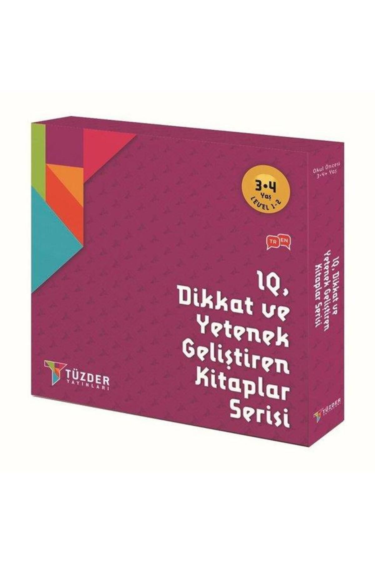 TÜZDER Yayınları 3 4 Yaş Seti 6 Kitap Takım