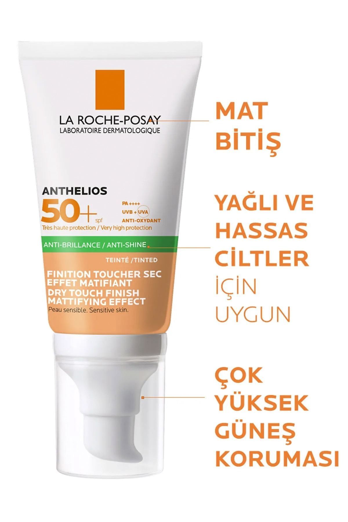 Seddar Collection Anthelios XL Renkli Güneş Jel Kremi SPF50+ 50 ml