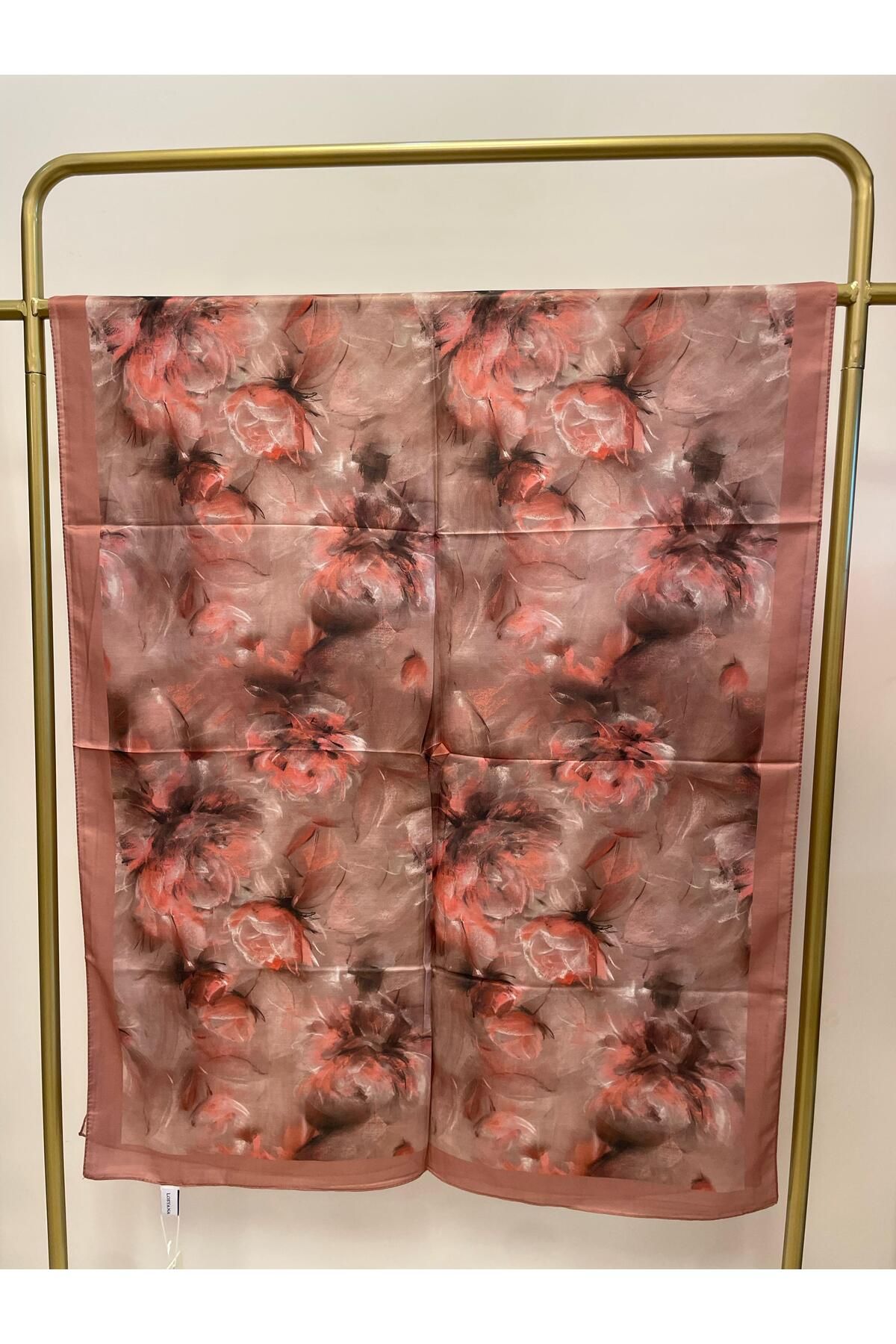 MENESSA Pamuk Soft Flower Desen Şal