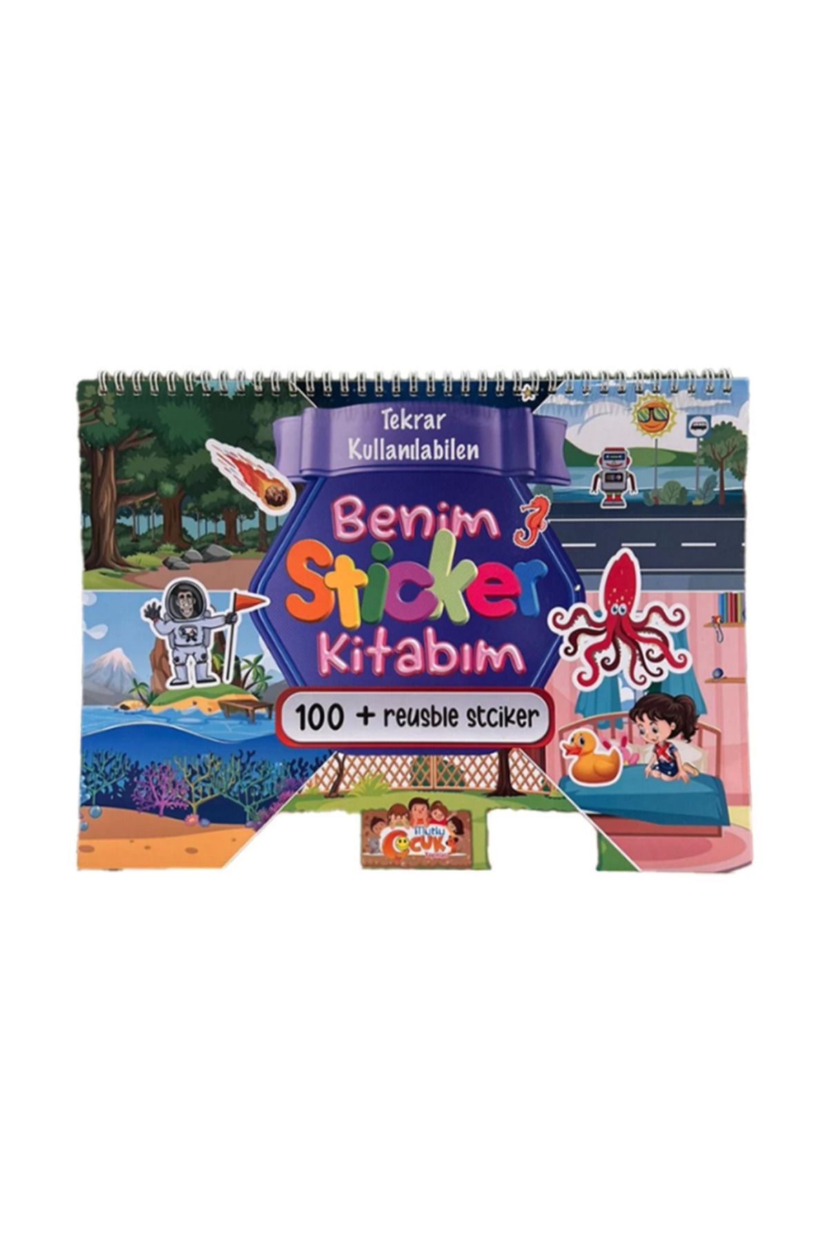 MR RZN STORE Tükenmeyen Sticker Kitabım