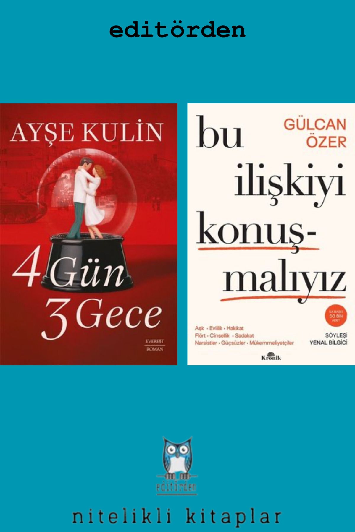 Everest Yayınları 4 Gün 3 Gece - Bu İlişkiyi Konuşmalıyız / Gülcan Özer
