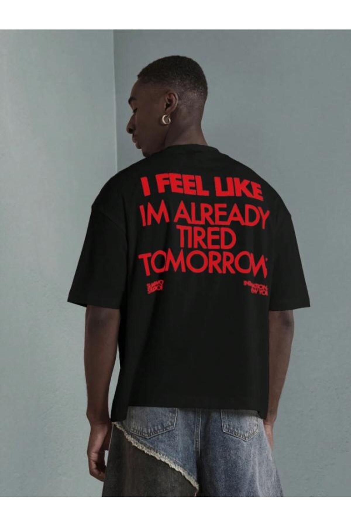 COMANCHERO SUMWON Büyük Boy Pamuklu Yaşam Tarzı Tişörtü Rahat Sokak Giyim Oversize Tshirt