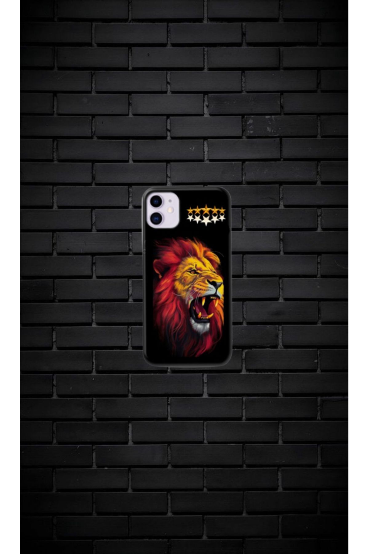 cover shopp Aslan Desenli Renkli Tasarımı-4 IP 11
