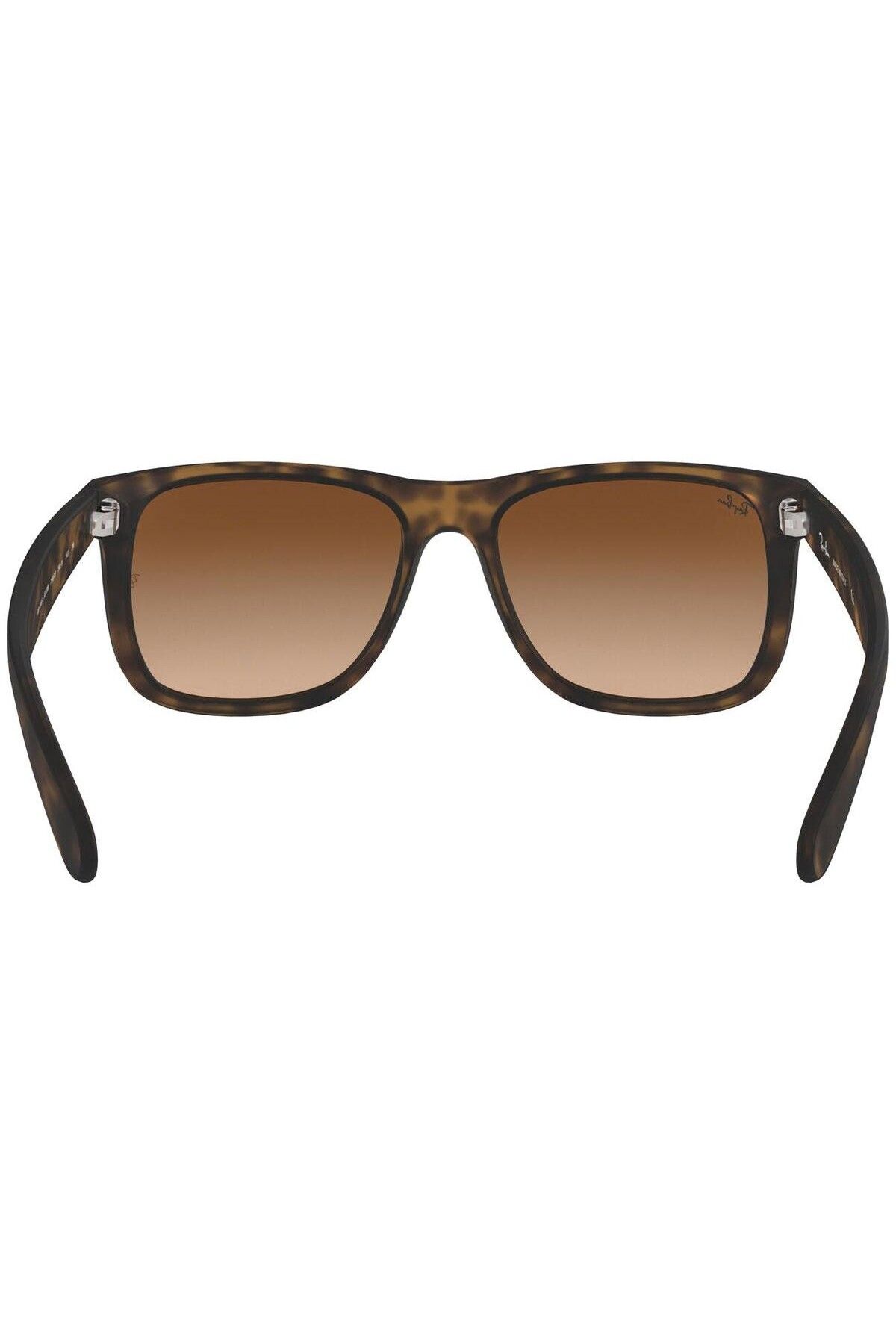 Ray-Ban-Ray-Ban Justin RB4165 865/T5 – Polarized Sunglasses, Havana Matte, Brown Gradient Lenses 2