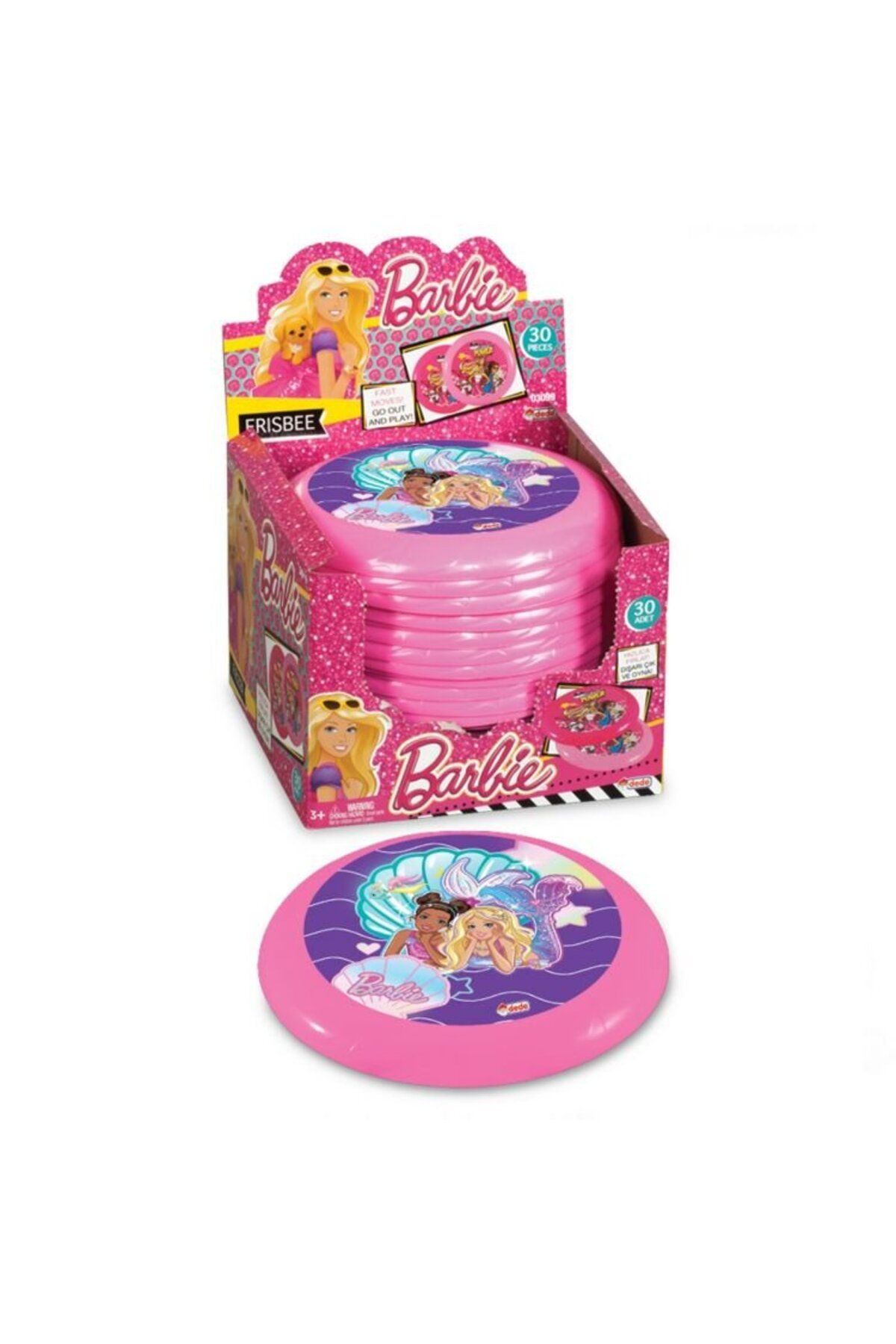 MR RZN STORE Dede Barbie Frizbi