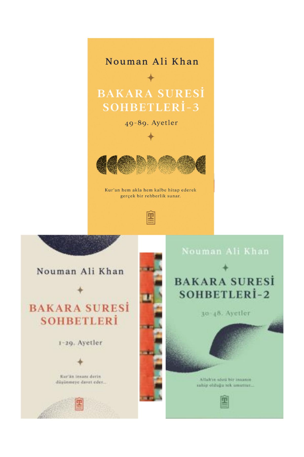 Timaş Yayınları Bakara Suresi Sohbetleri-1.Bakara Suresi Sohbetleri2.Bakara Suresi Sohbetleri3(3kitap) Nouman A.Khan