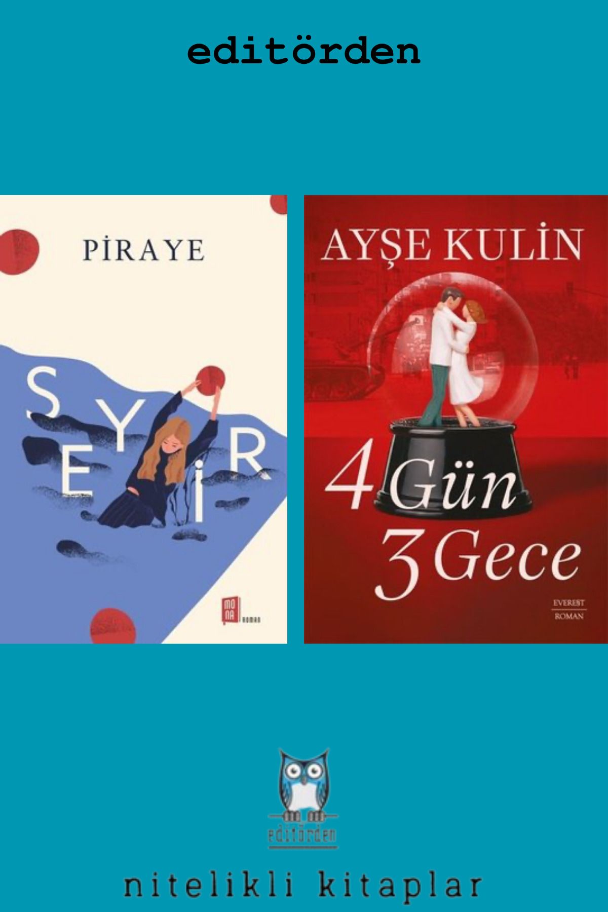 Mona Kitap Seyir - 4 Gün 3 Gece / Ayşe Kulin