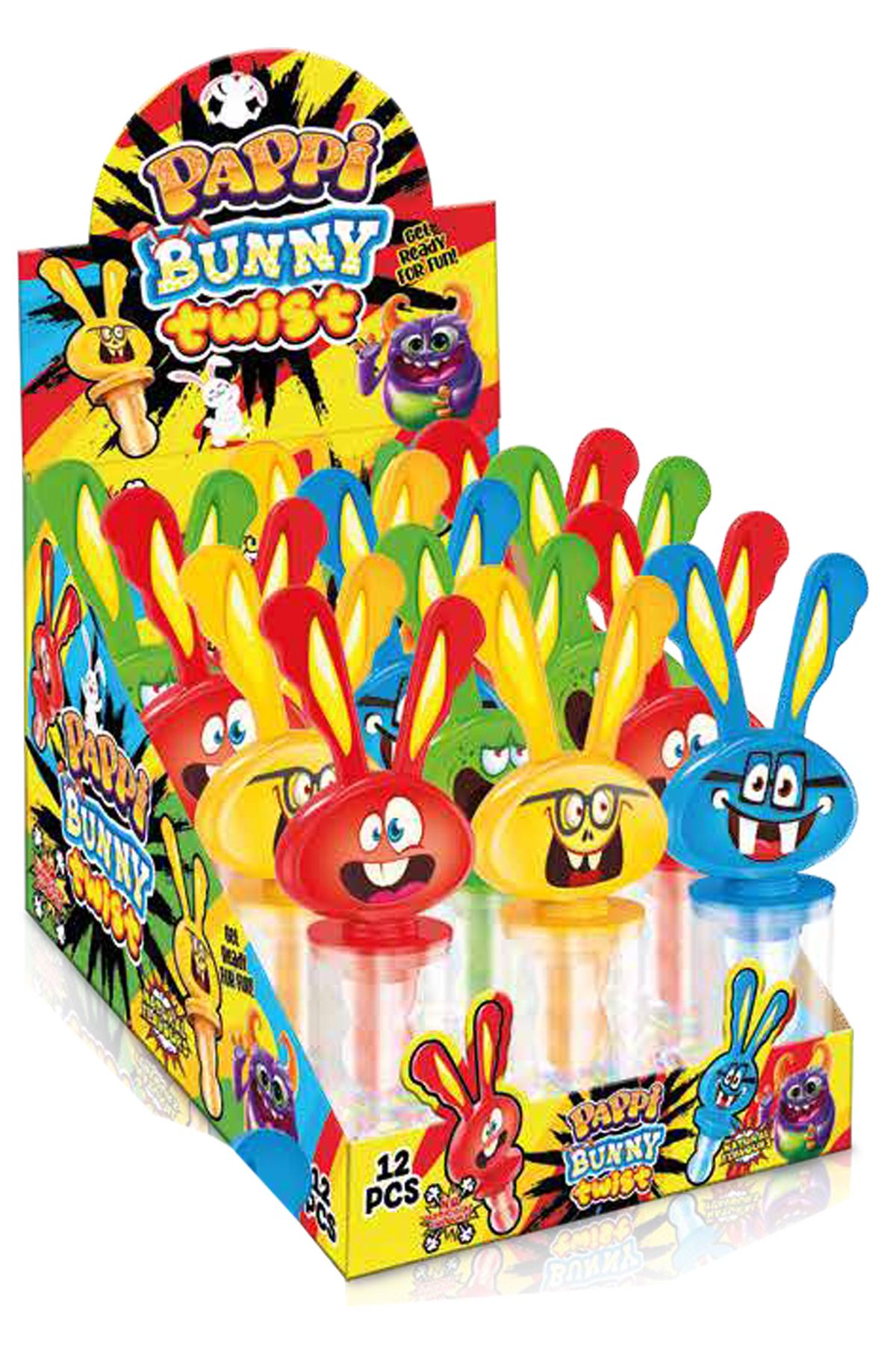 pappi Bunny Twist 16 GR. x 12 Adet