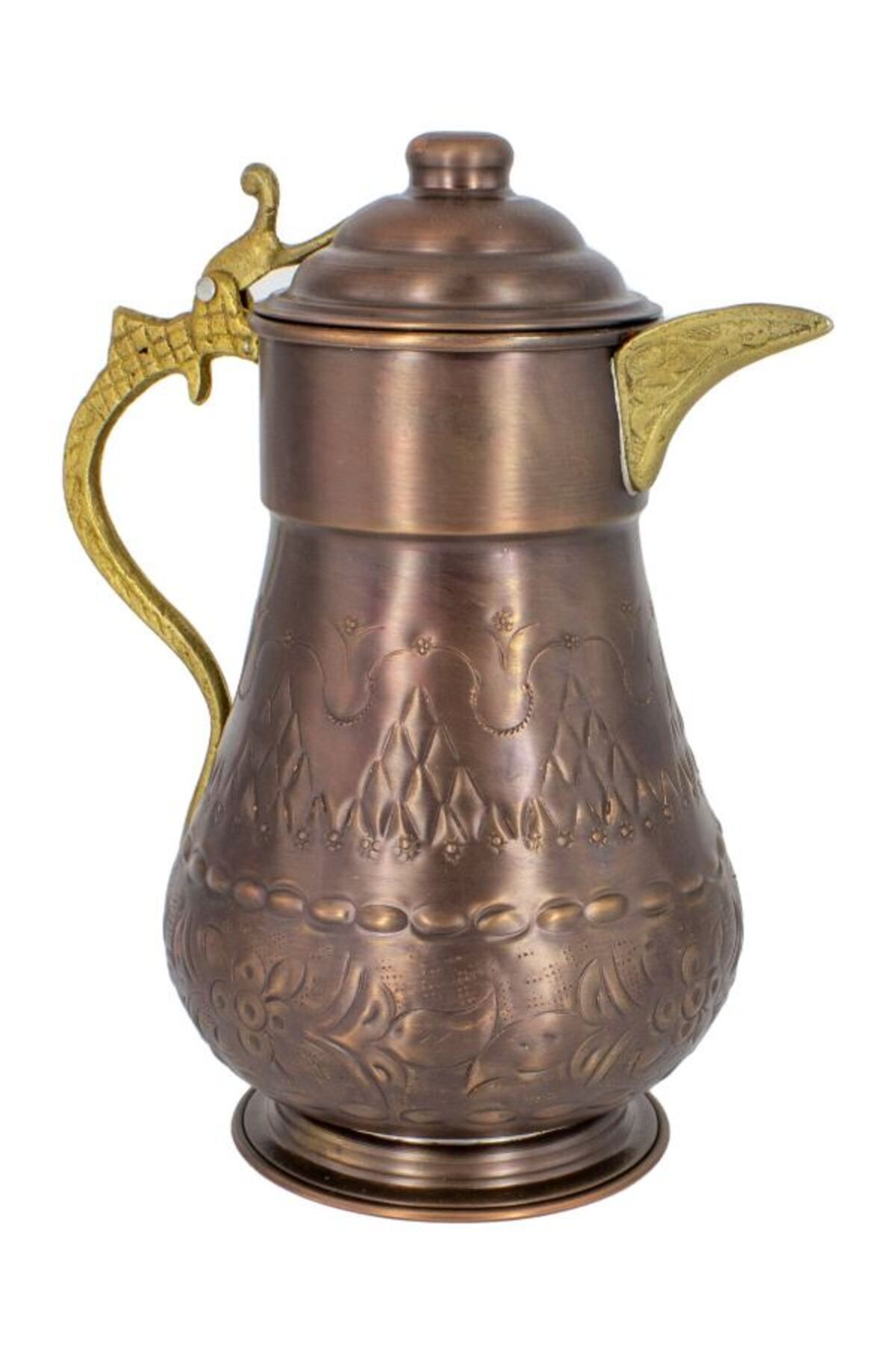 Saint Belisama Concept Penguen Sürahi 2000 Ml El İşleme Oksit Bakır Sürahi