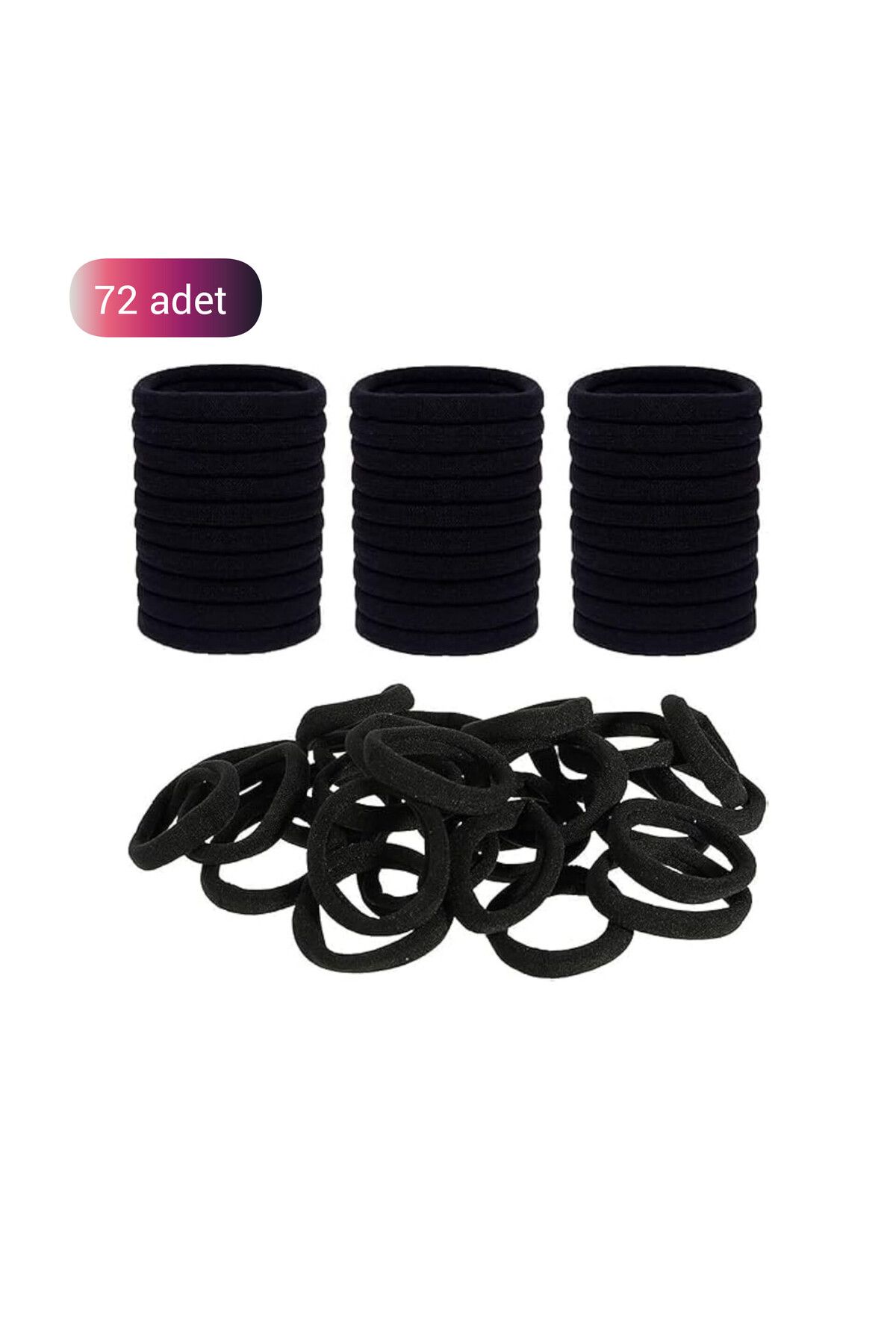 irtihal 72 adet orta boy lastik havlu toka
