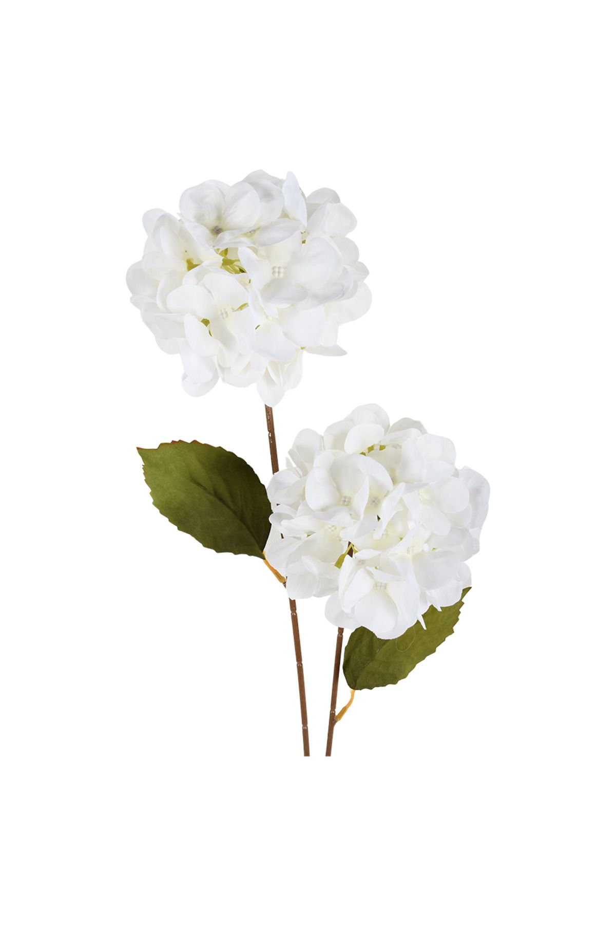 Leona Dekoratif Ürünler HYDRANGEA YAPAY CICEK BEYAZ