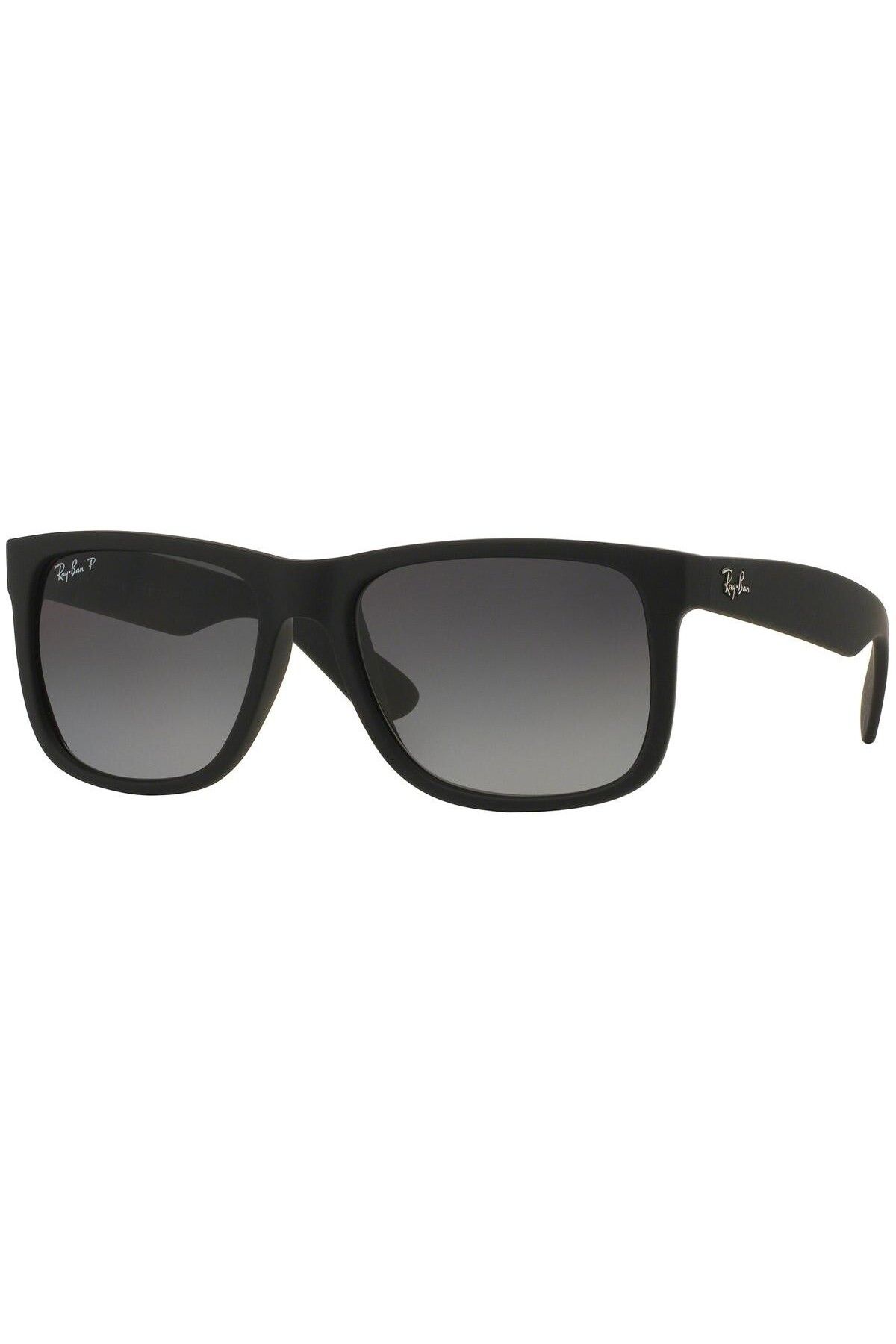 Ray-Ban-Ray-Ban Justin RB4165 622/T3 – Ochelari de soare polarizați, Negru Mat, Lentile Gri Gradient 1