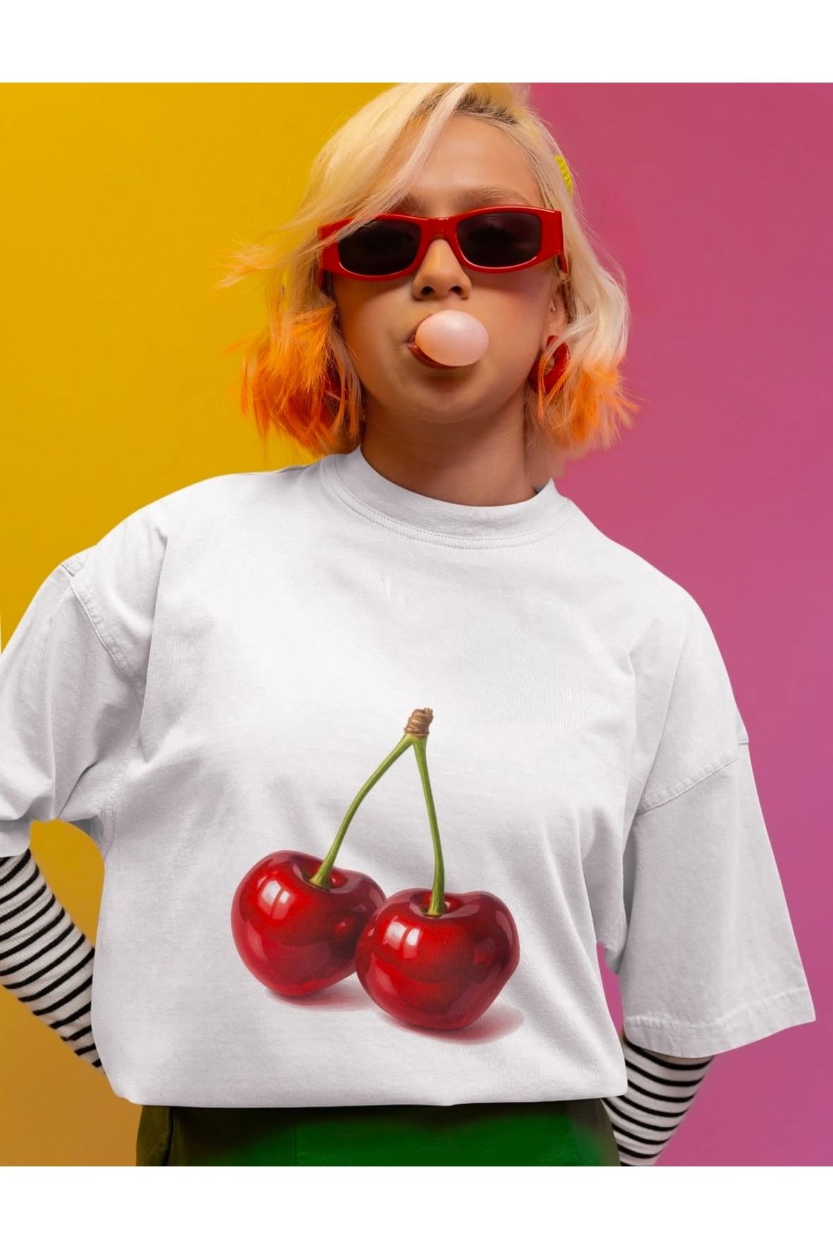 ABAS T-shirt %100 pamuklu 3D baskılı
