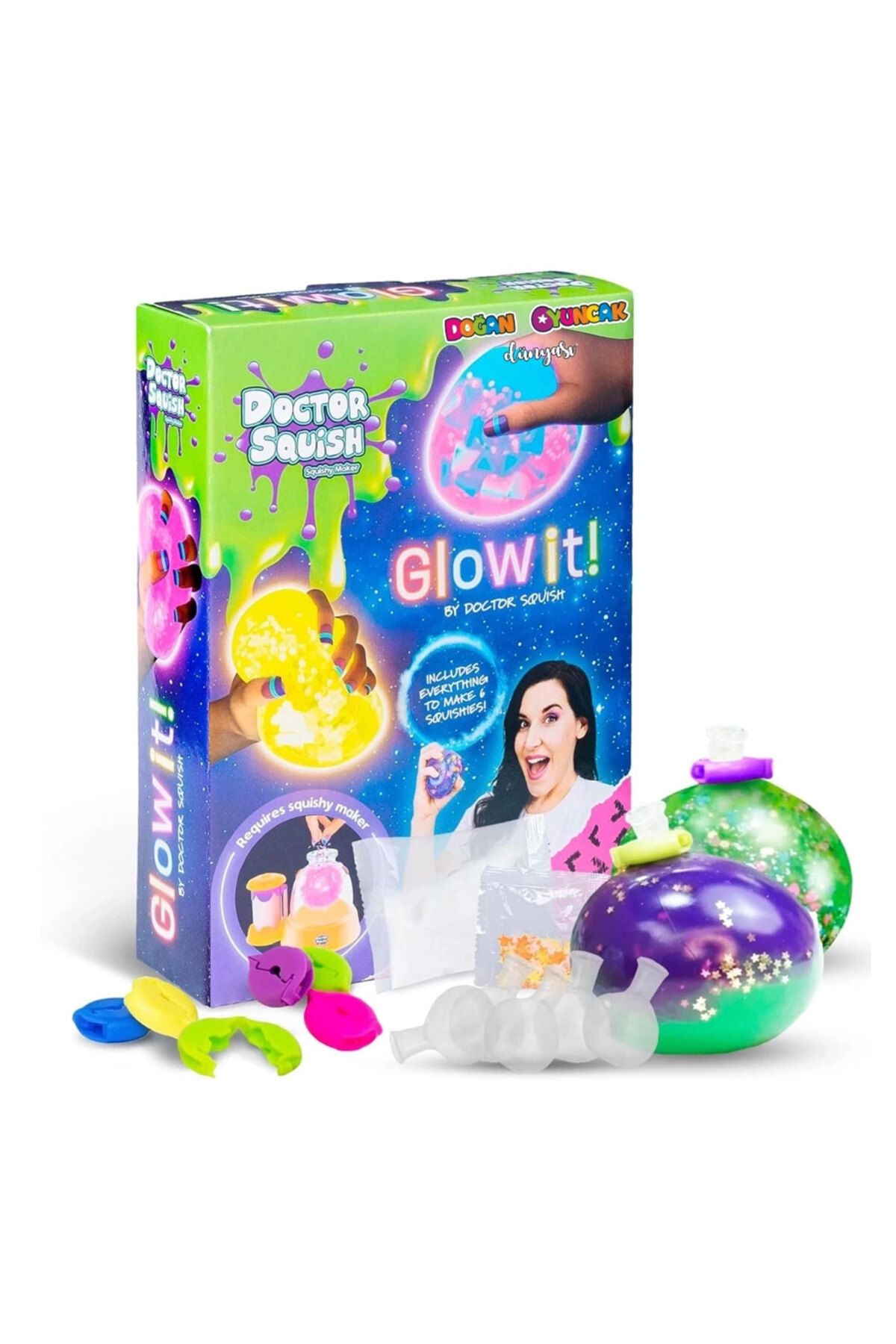 Doctor Squish Pack Refill Neon Yedek Paket 5284