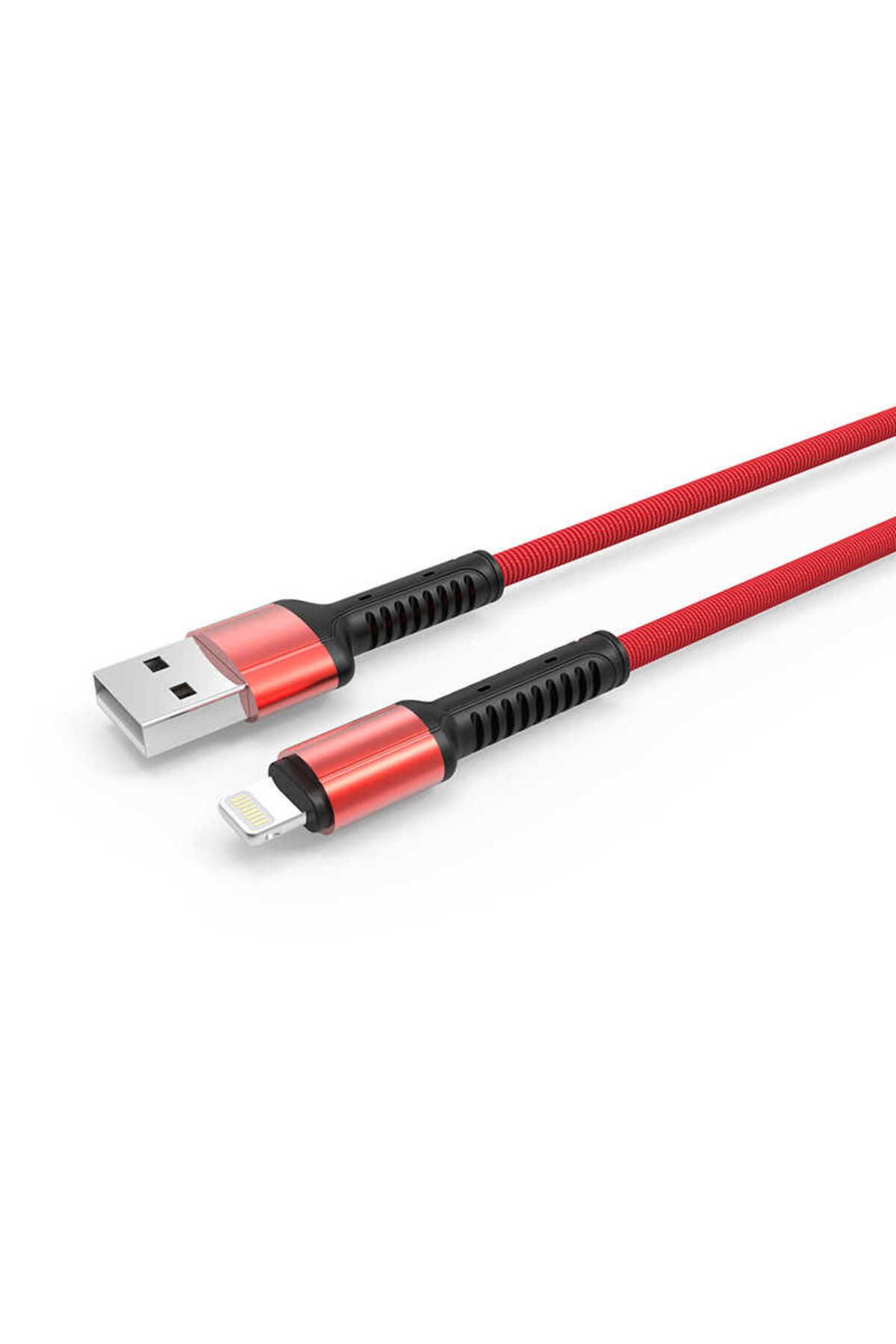YTSGLOBAL Kırmızı LS63 Lightning Usb Kablo-YTSG