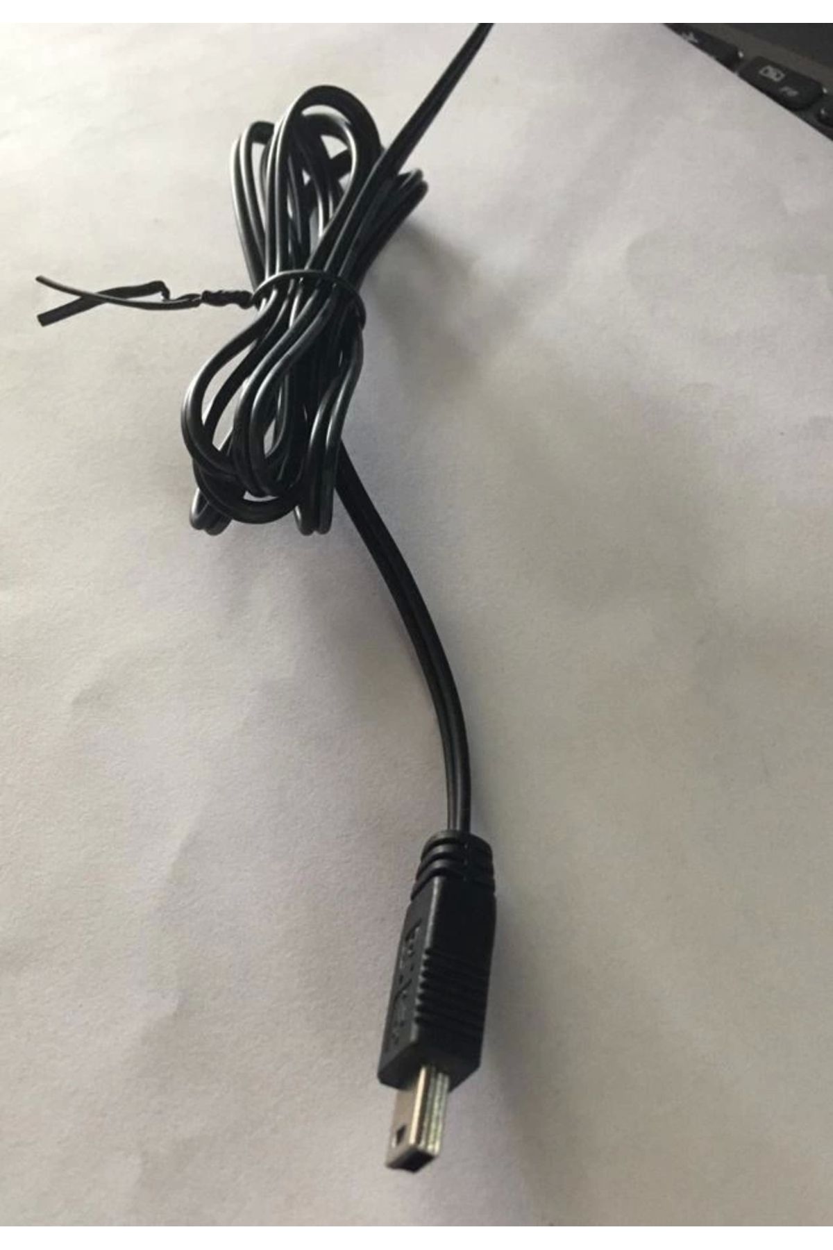 Genel Markalar Yerli Üretim 1.2 Metre 18/0.10bs*2f Mini Usb Yedek Adaptör Kablosu (5047)