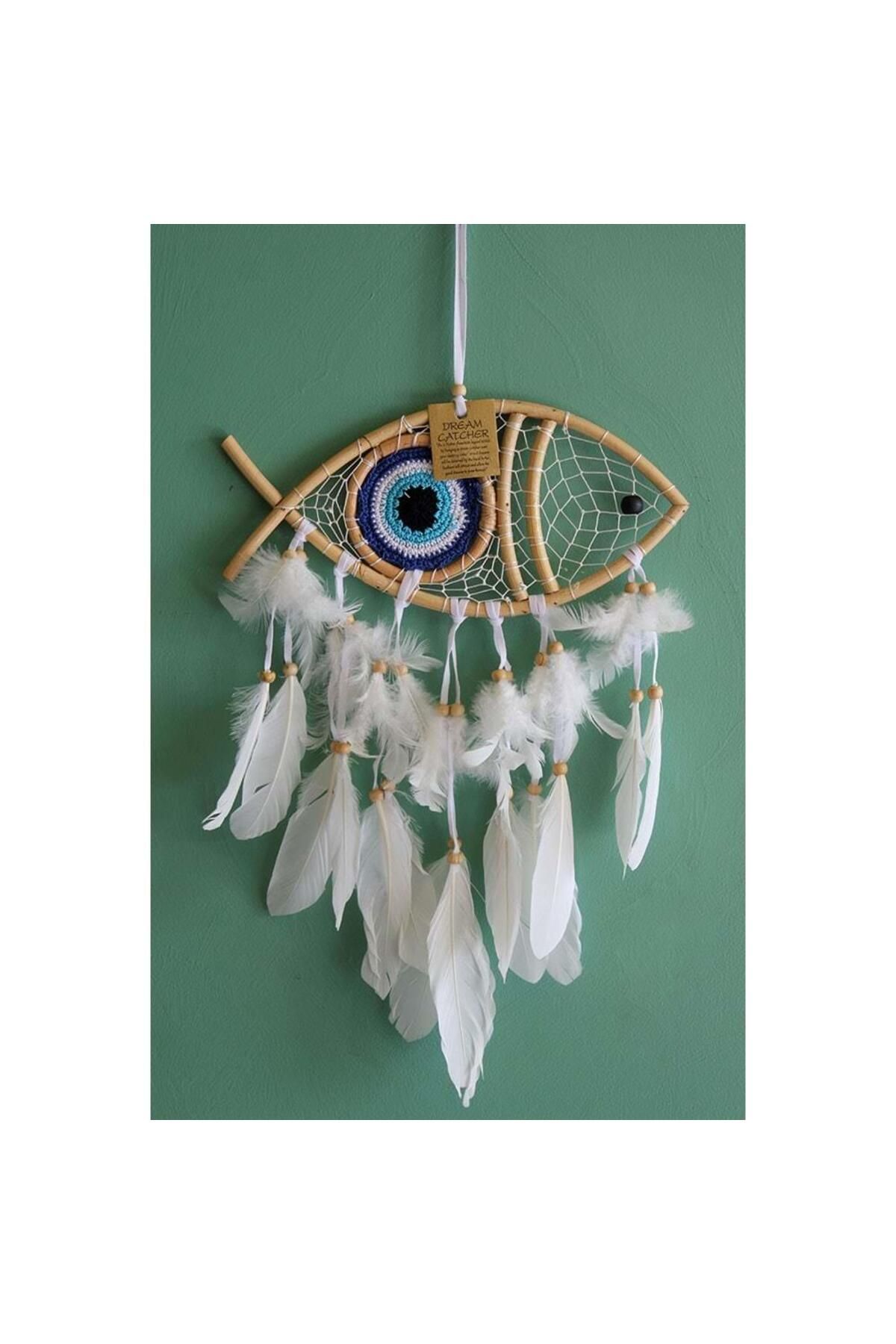 Serero Rüya Kapanı Düş Kapanı Dream Catcher Balık Tasarımı