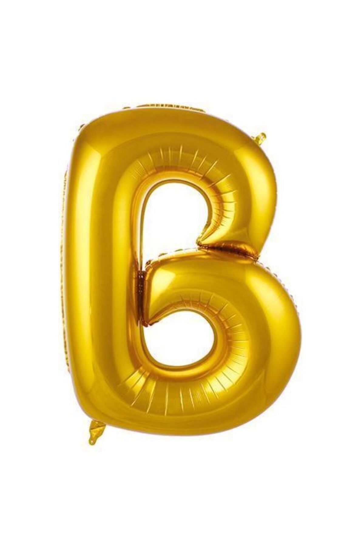 Ege Pastacılık Gold Folyo Balon B Harfi - 76 cm Büyük Boy