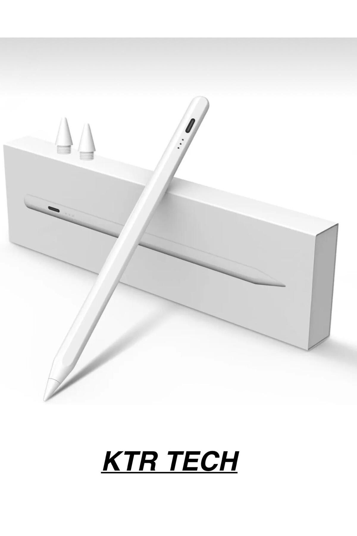 Ktrgümüş iPad 11/10.Nesil A16 9/8/7 10.2 Air/Pro 4/5/6 11/13inç Uyumlu Avuç Içi Reddi Dokunmatik Çizim Kalemi