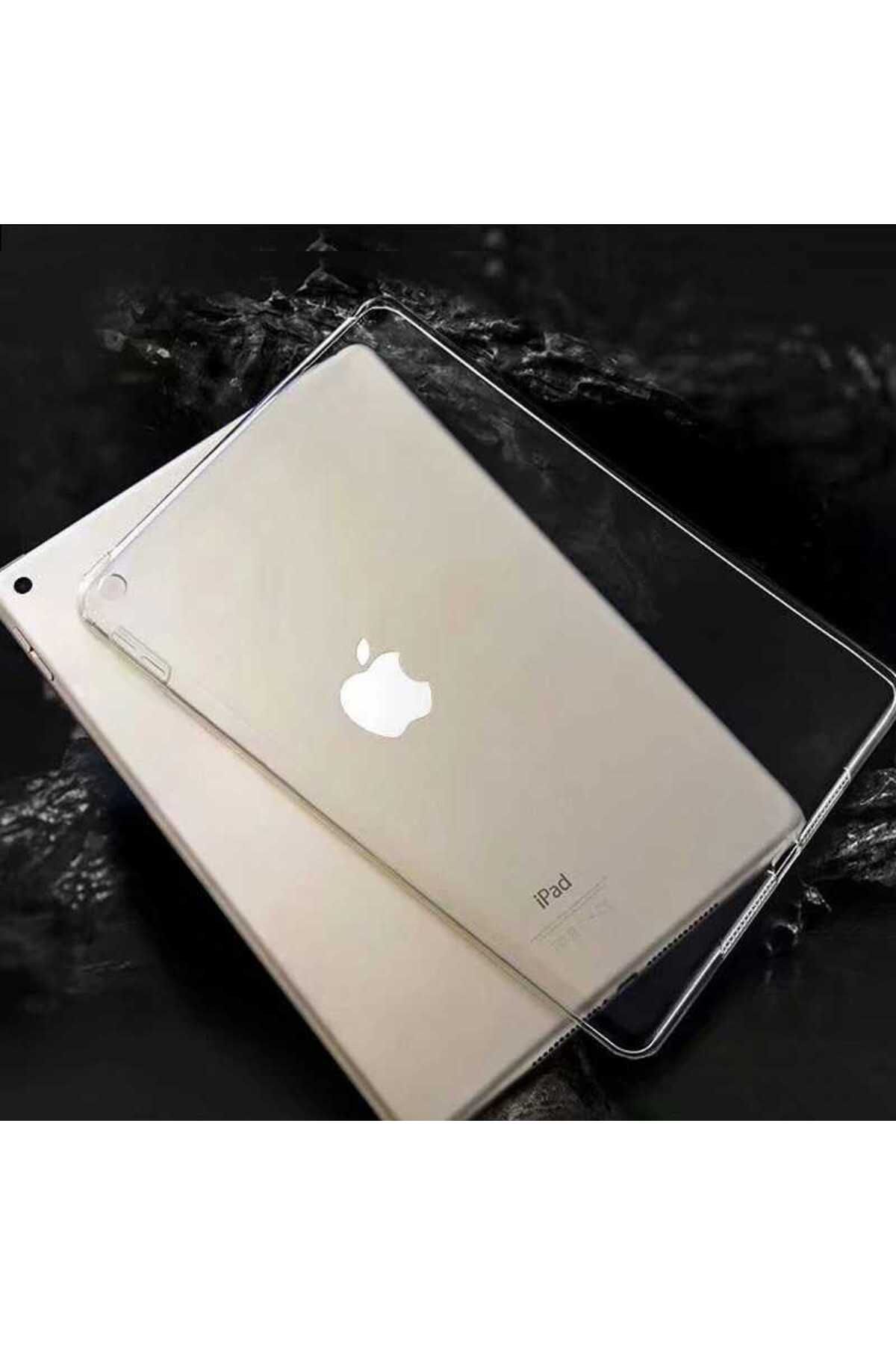 YTSGLOBAL iPad 10.2 (8.Nesil) - Uyumlu Uyumlu YTSG Tablet Süper Silikon Kapak-Renksiz