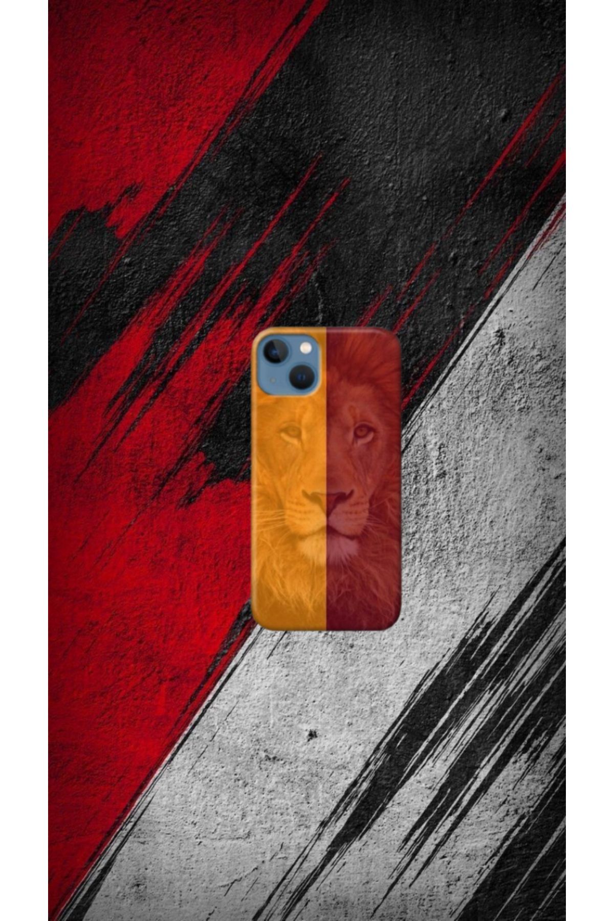 cover shopp Aslan Desenli Renkli Tasarımı-1 IP 14