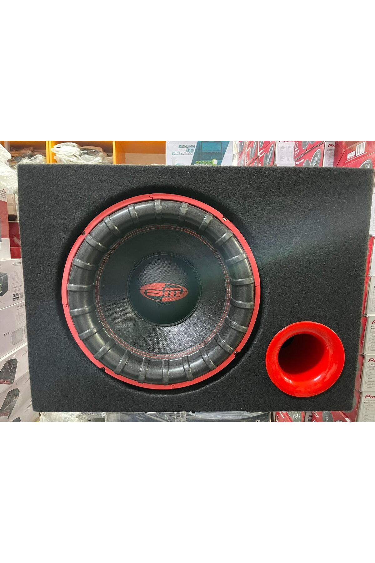 Boschmann BM-1400W MAX-300W RMS-KALİTELİ KABİNLİ 30CM BASS WOOFER