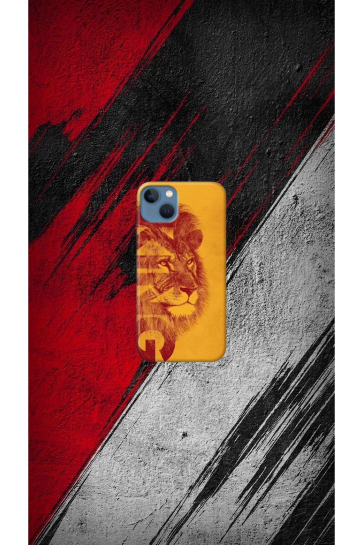 cover shopp Aslan Desenli Renkli Tasarımı-3 IP 14