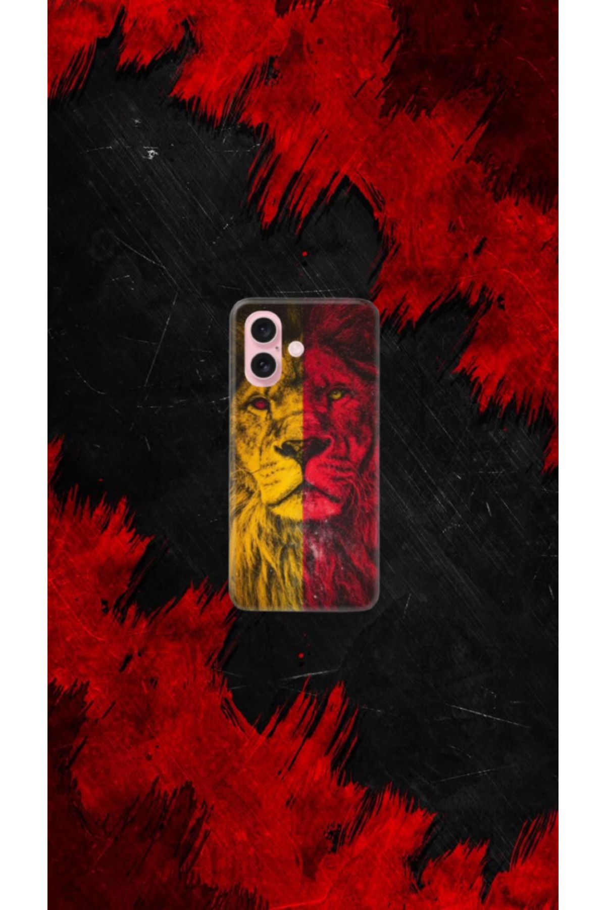 cover shopp Aslan Desenli Renkli Tasarımı-3 IP 16
