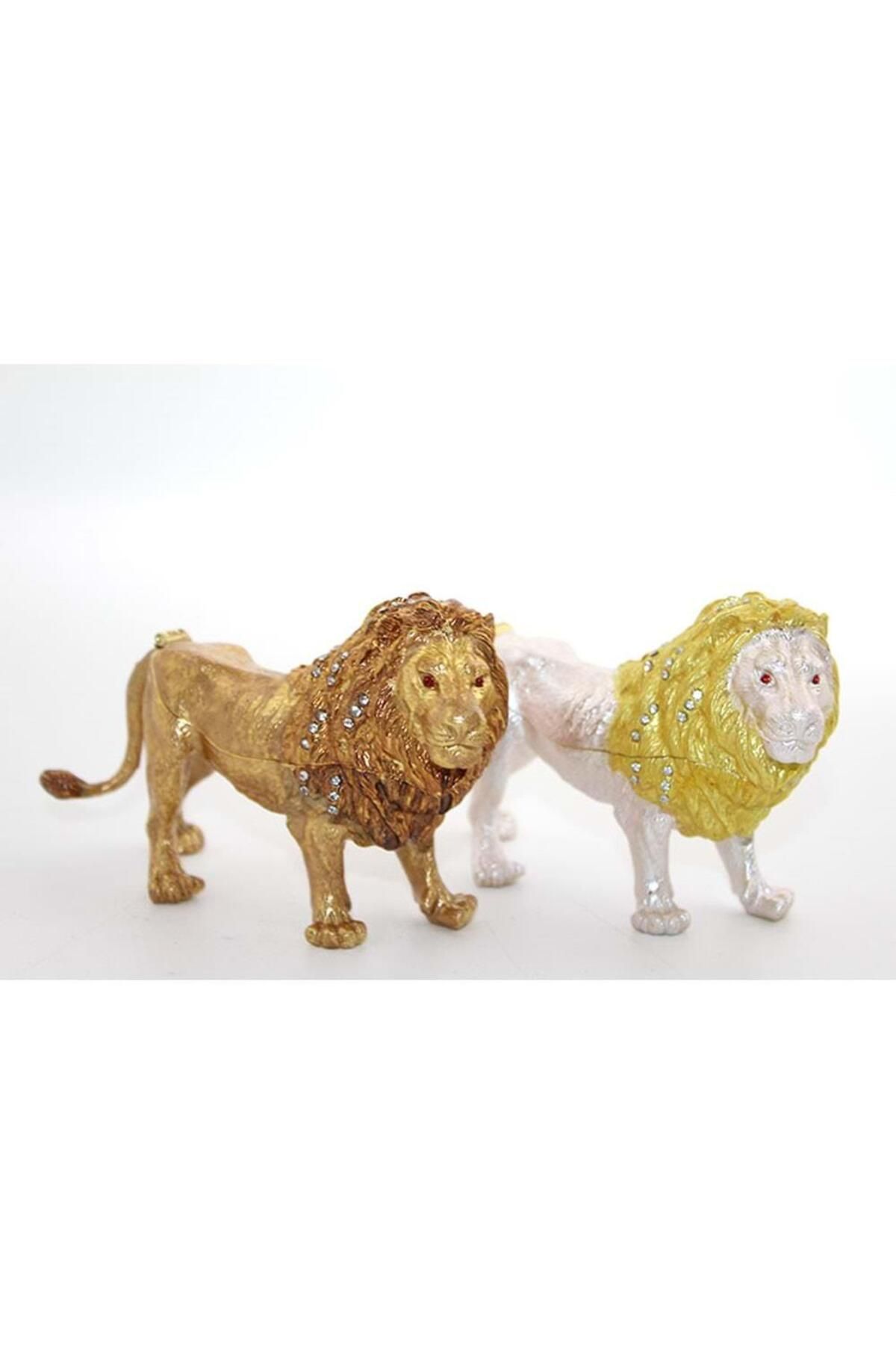 Serero Taşlı Tekli Aslan Biblo