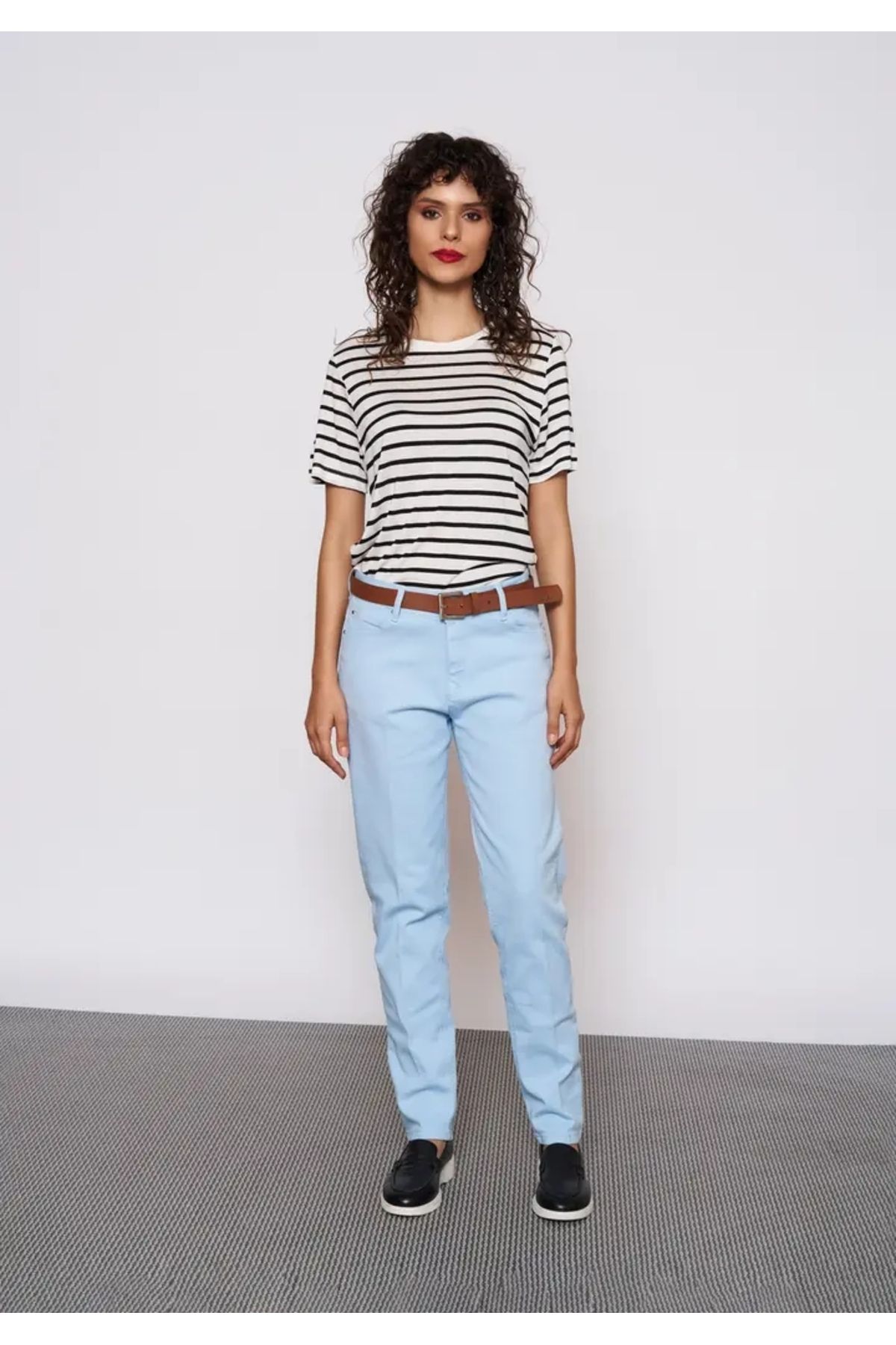EUROFASHION MavıRelax Fit Denim Pantolon