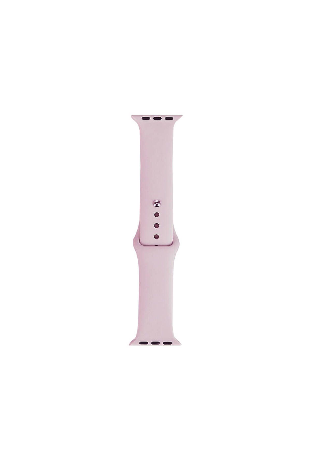 YTSGLOBAL Watch 7 41mm Band Serisi Klasik Kordon Silikon Strap Kayış-Lavender Purple