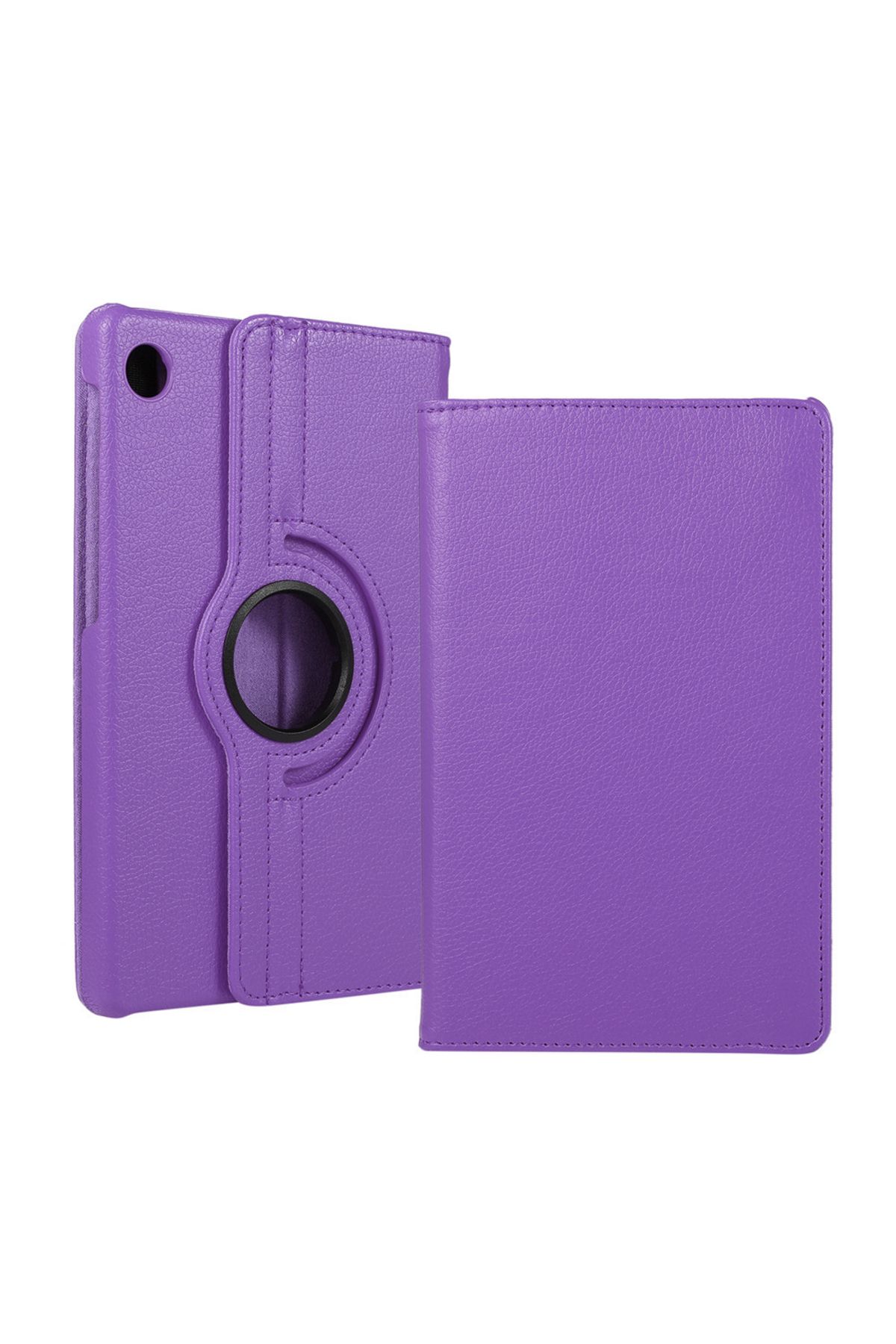 YTSGLOBAL Lenovo Tab M10 TB-328F 3. Jenerasyon Uyumlu YTSG Dönebilen Standlı Kılıf-Mor