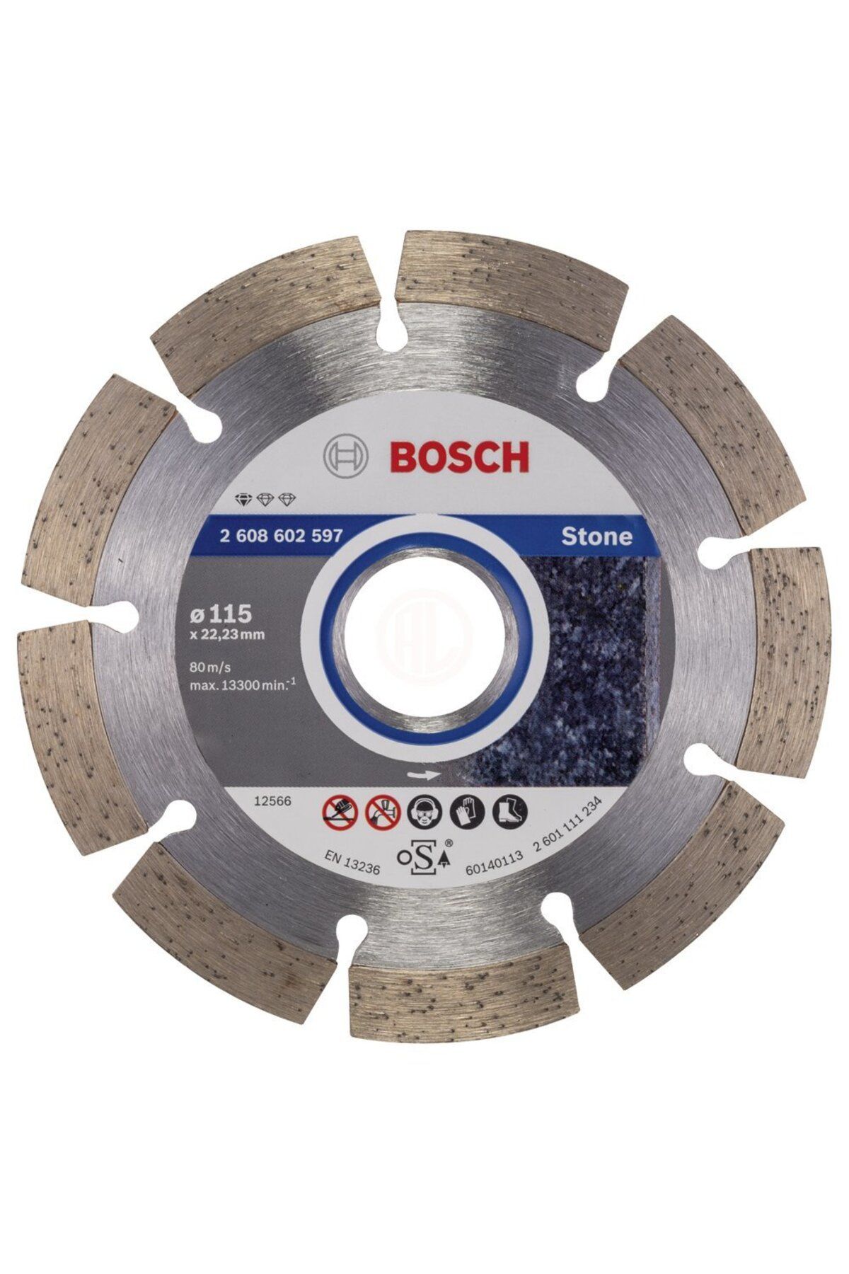 Bosch Standart Taş Kesici 115mm (Granit-Taş)