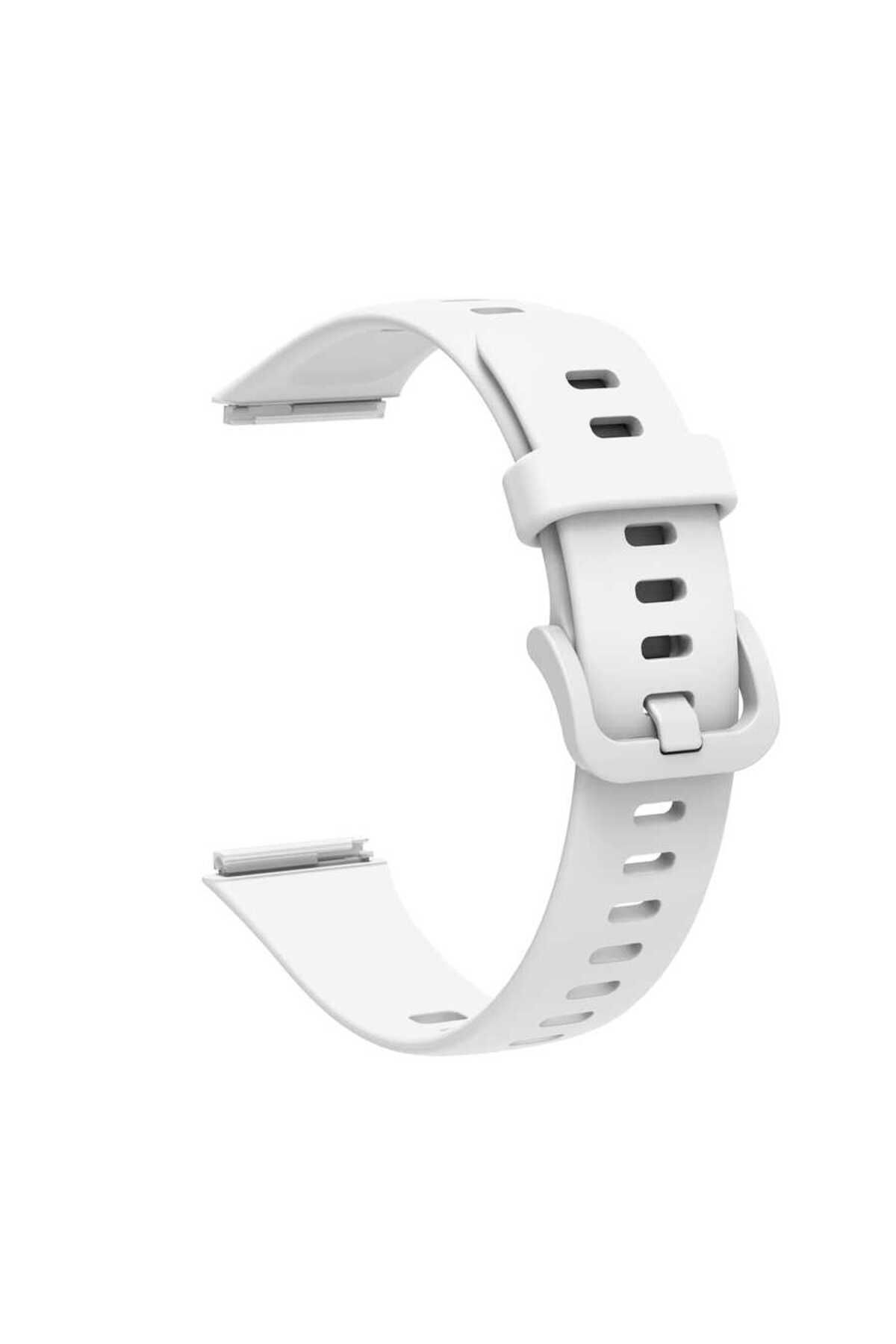 YTSGLOBAL Huawei Band 7 KRD-71 Uyumlu YTSG Kordon-Beyaz