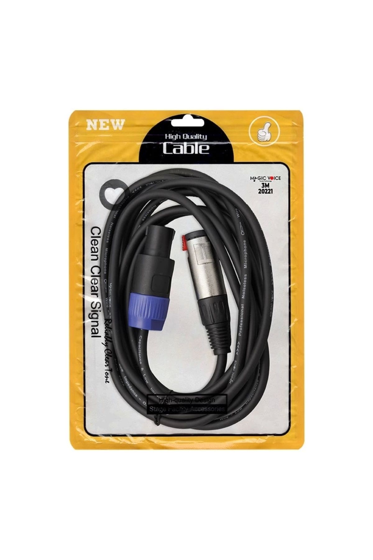 İnnMerry LD384 SPECON ERKEK - CANON DİŞİ ÇEVİRİCİ KABLO 3 METRE (5047)