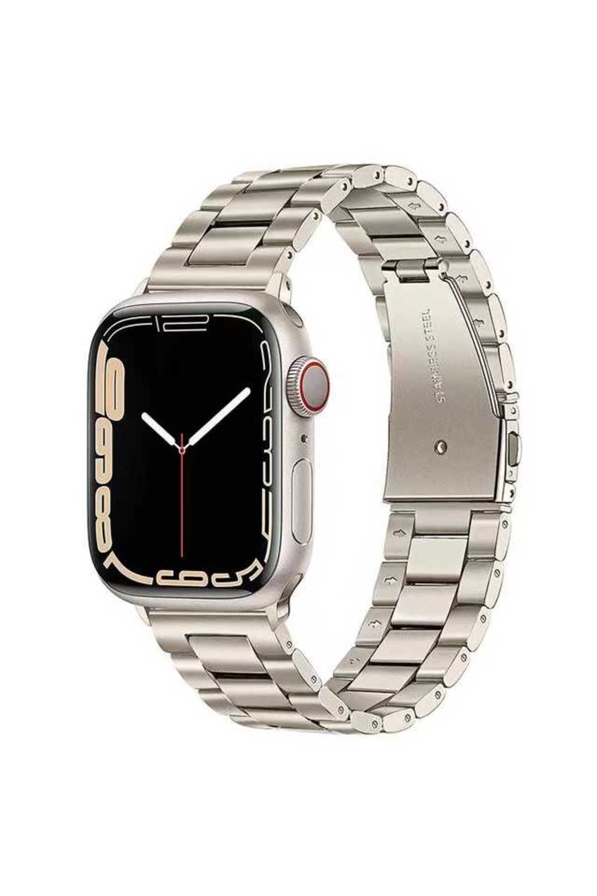 YTSGLOBAL Watch 44mm Uyumlu KRD-04 Metal YTSG Kordon-Starlight