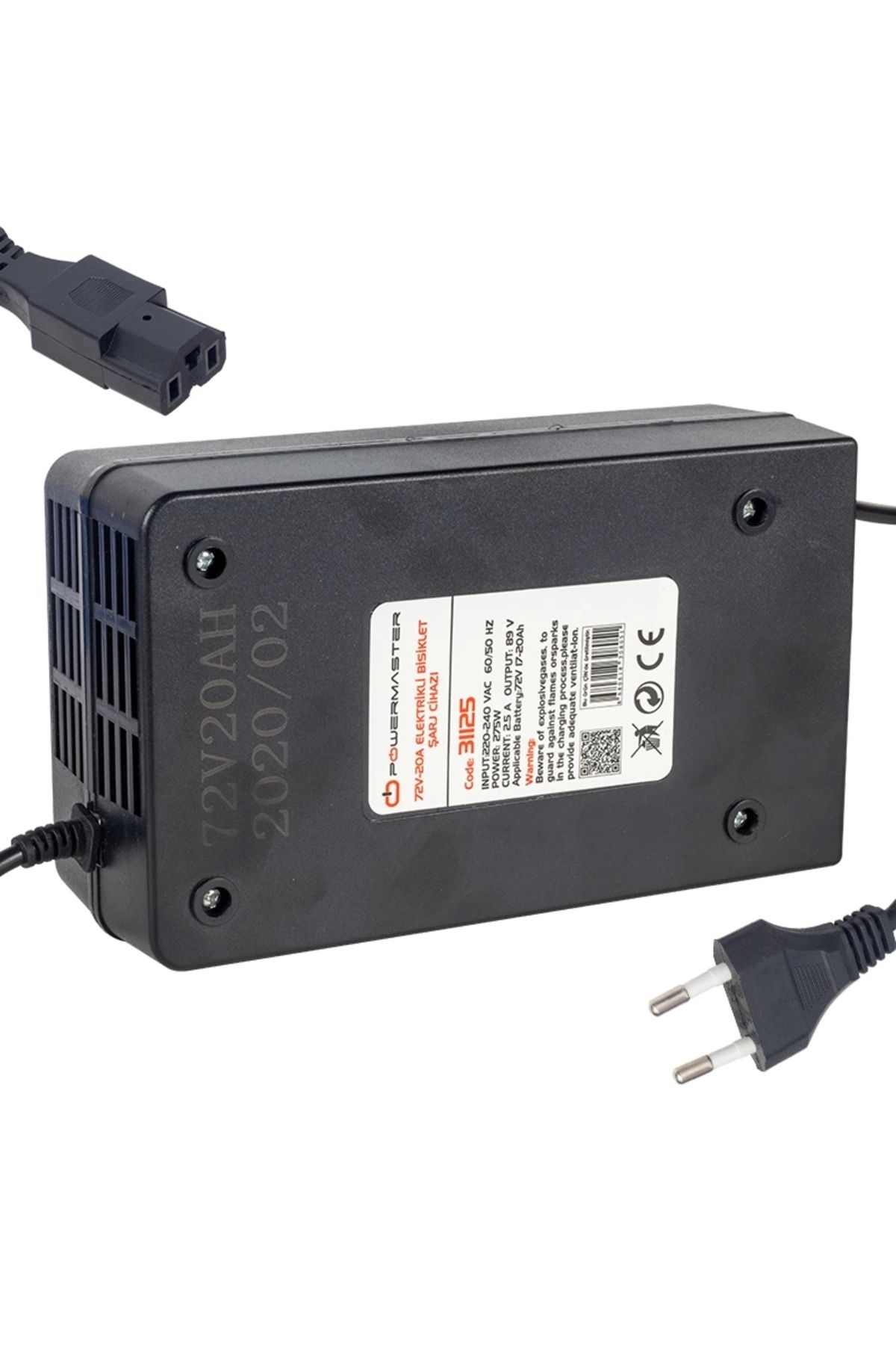 İnnMerry 72 VOLT - 20 AMPER ELEKTRİKLİ BİSİKLET ŞARJ CİHAZI (5047)