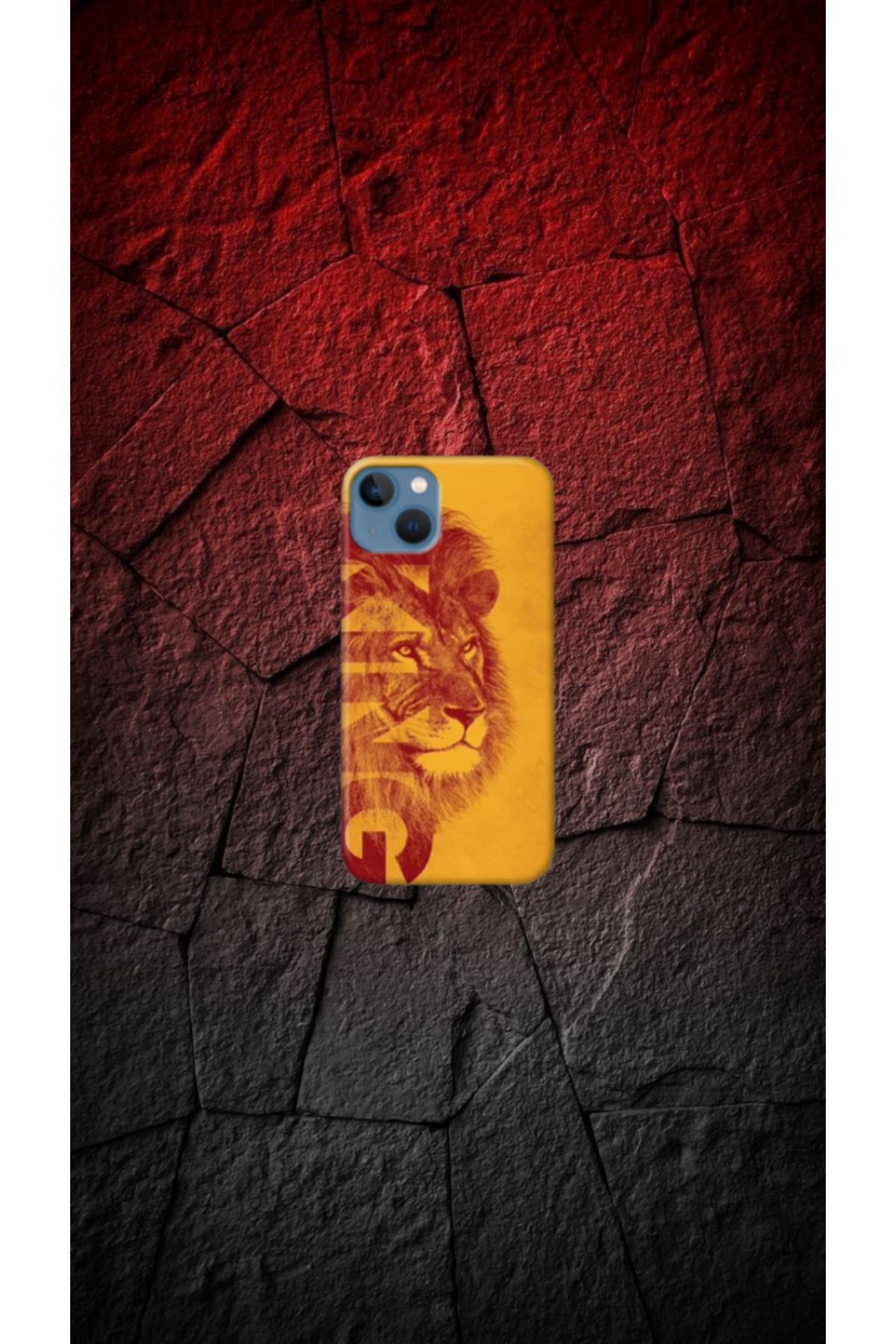 cover shopp Aslan Desenli Renkli Tasarımı-3 IP 13