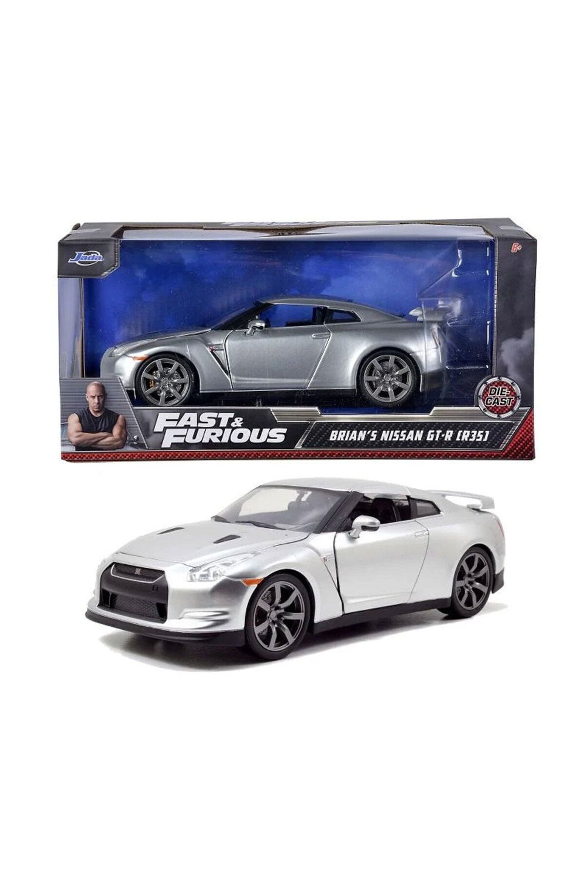 Jada Toys Hızlı ve Öfkeli 2009 Nissan GT-R 1:24 253203082