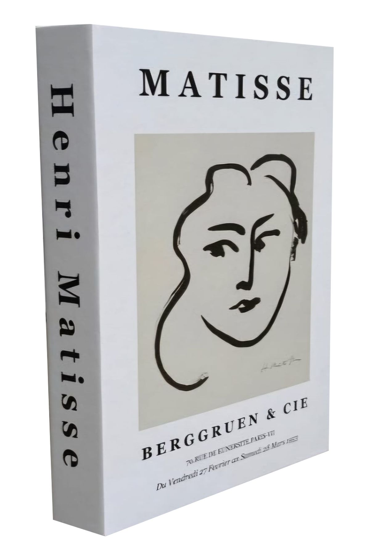 BSEYSTORE 2025-714 MATISSE Dekoratif Kitap Kutusu