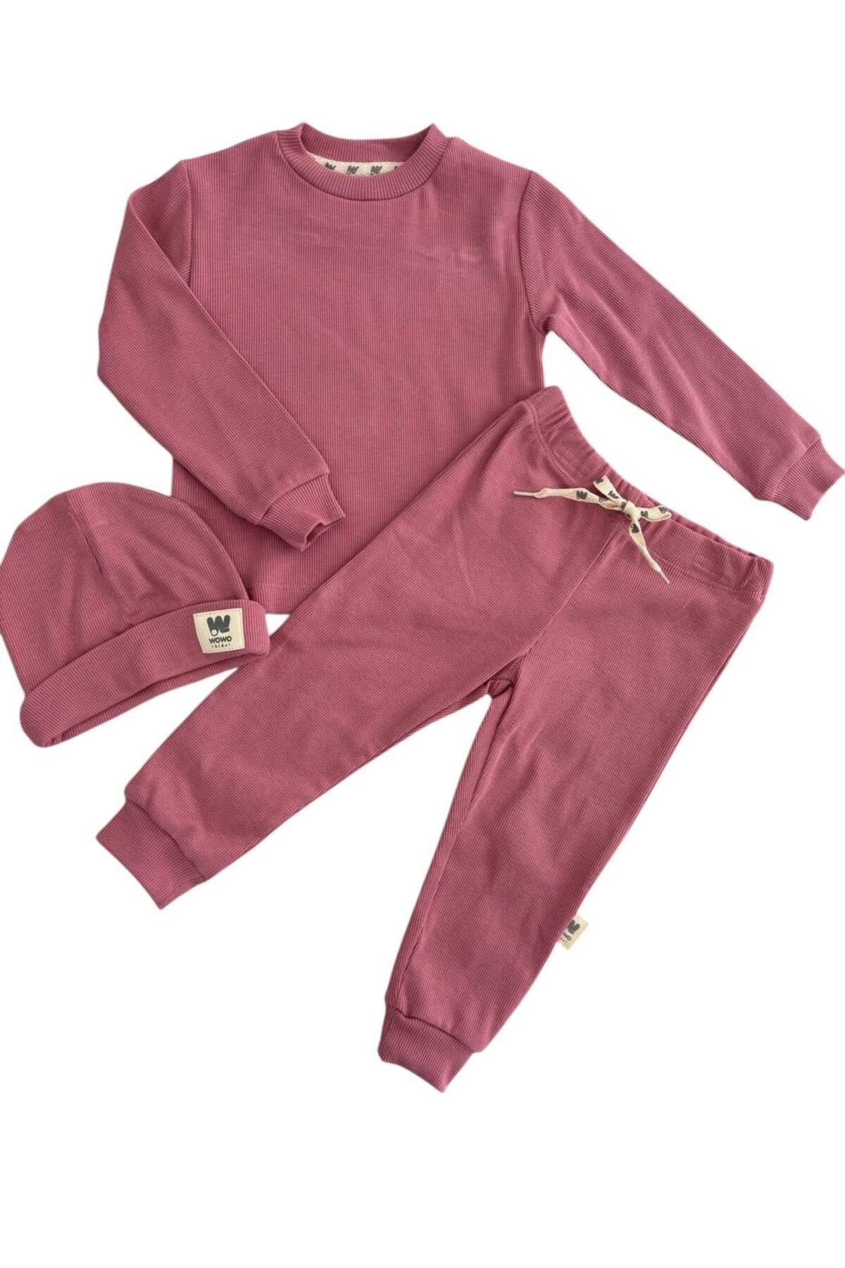 WOWOKİDS 3'LÜ TAKIM PANTALON KAŞKORSE