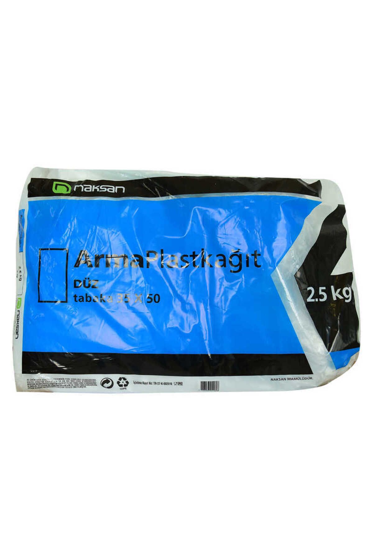 Modafiks Plast Kağıt Bloklu Plast Naylon Şeffaf Düz Tabaka 35X50 Cm 2500 Gr Paket
