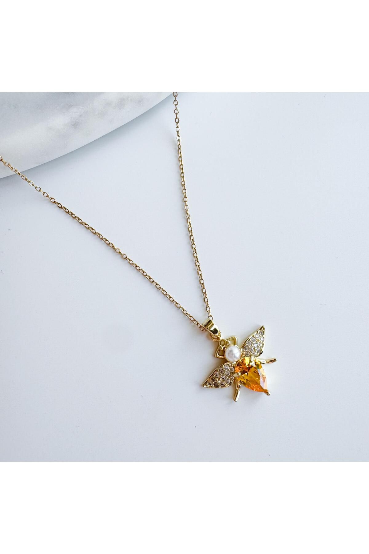 Venus Design Çelik Arı Kolye