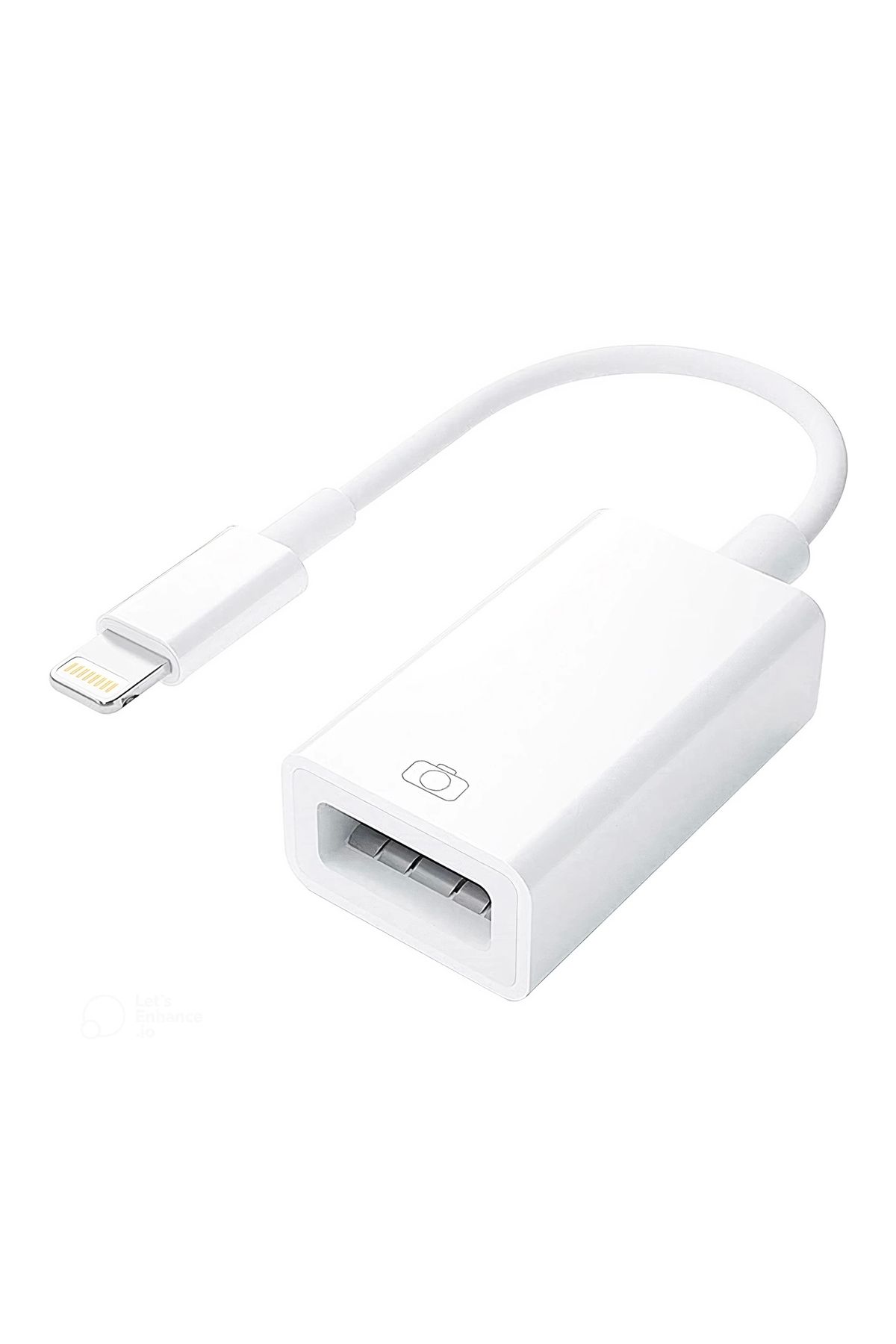 İnnMerry IPAD IPHONE LIGHTNING OTG ADAPTÖR (FLASH BELLEK MOUSE KLAVYE BAĞLAMAK İÇİN) (5047)
