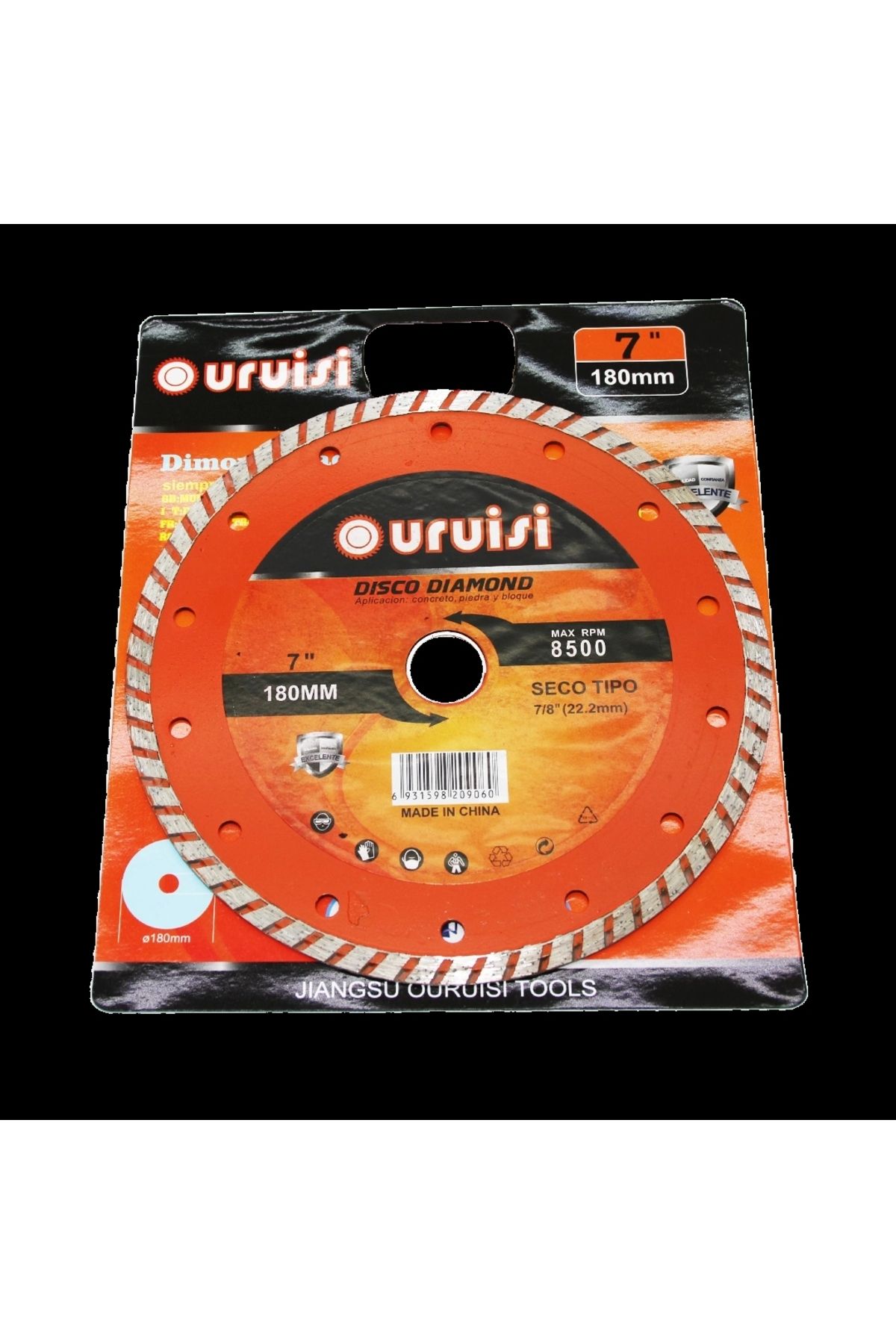 Beruflic 7 İnç - 180mm Mermer Kesici Disk Ty-157