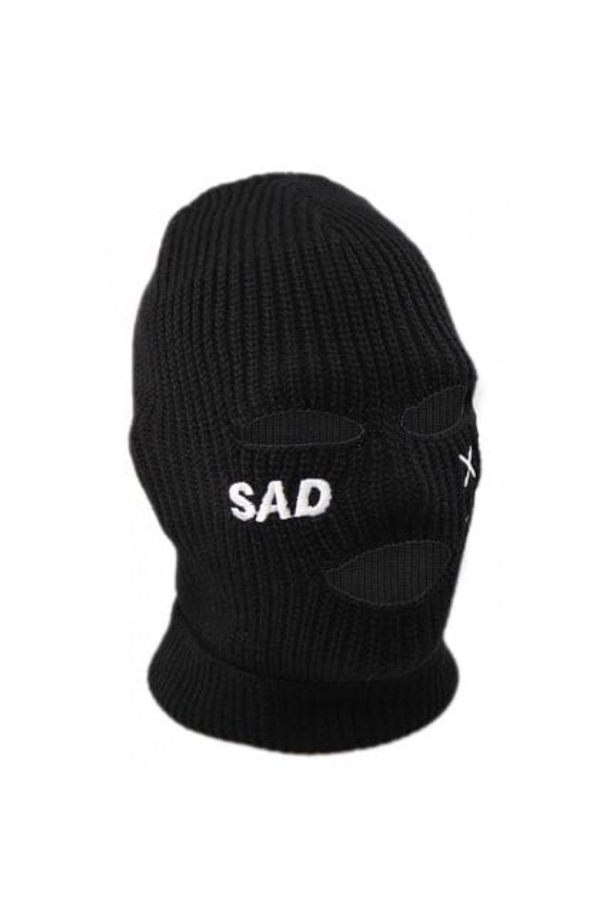 FG KONNİCHİWA SAD Siyah Heart And Gun Kar Maskesi