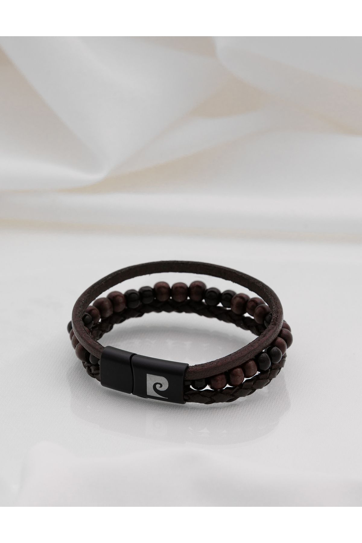 Pierre Cardin Kahverengi Deri Bileklik 50318542-400